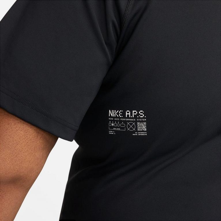 Noir - Nike - Logo Embroidered Lace T-shirt - 14