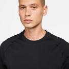 Noir - Nike - Logo Embroidered Lace T-shirt - 3