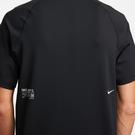 Noir - Nike - Logo Embroidered Lace T-shirt - 4