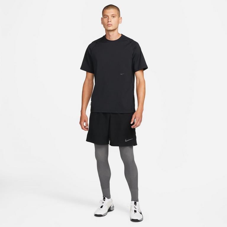 Noir - Nike - Logo Embroidered Lace T-shirt - 7