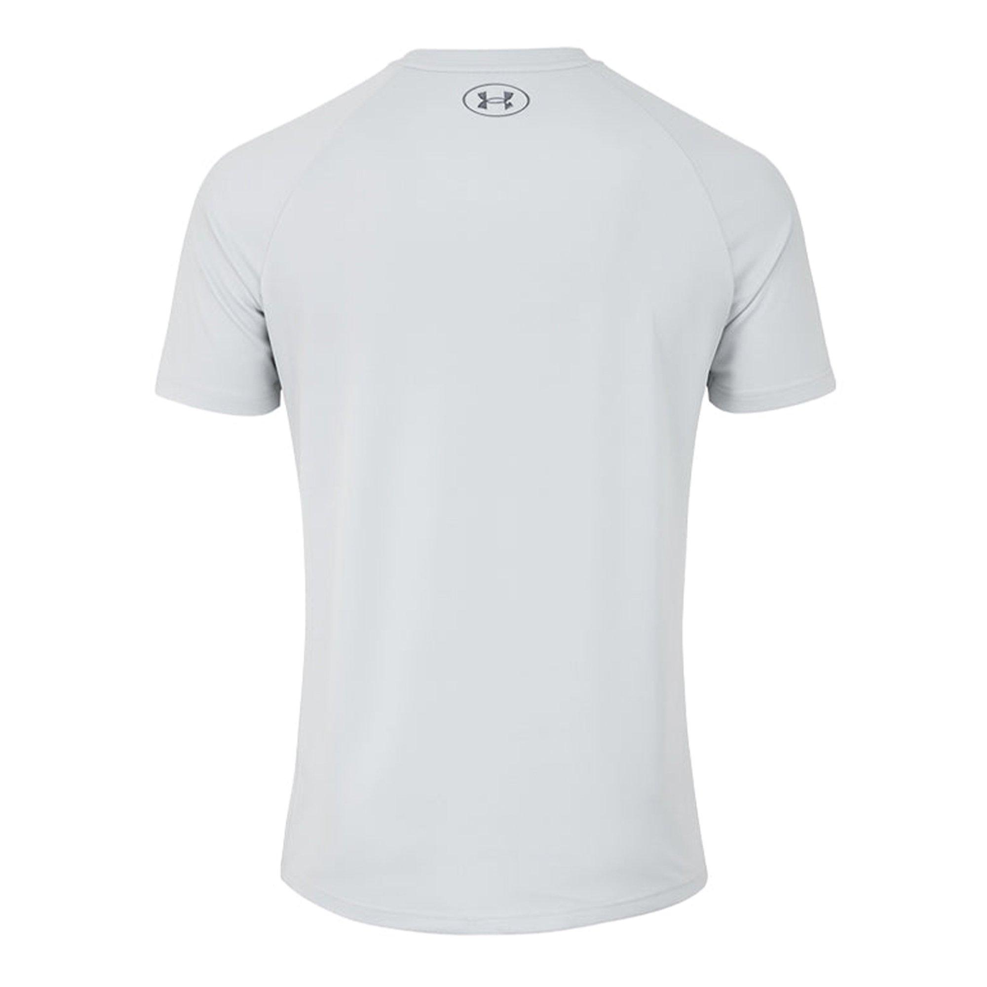 Halo Gray/Titan - Under Armour - Men's Velocity Graphic Short-Sleeve Performance Gym Top - 2