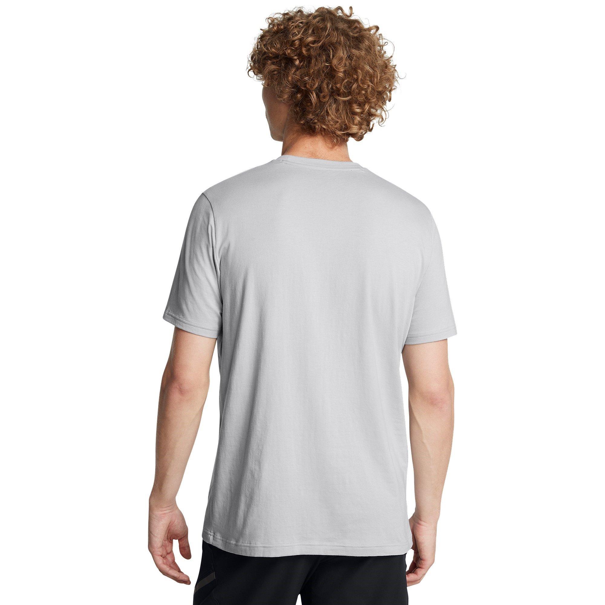 MOD GRAY TECH B - Under Armour - SLICED Short-Sleeve Performance Gym Top - 3