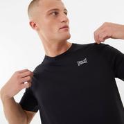 Black - Everlast - Essential Poly T-Shirt Mens - 3