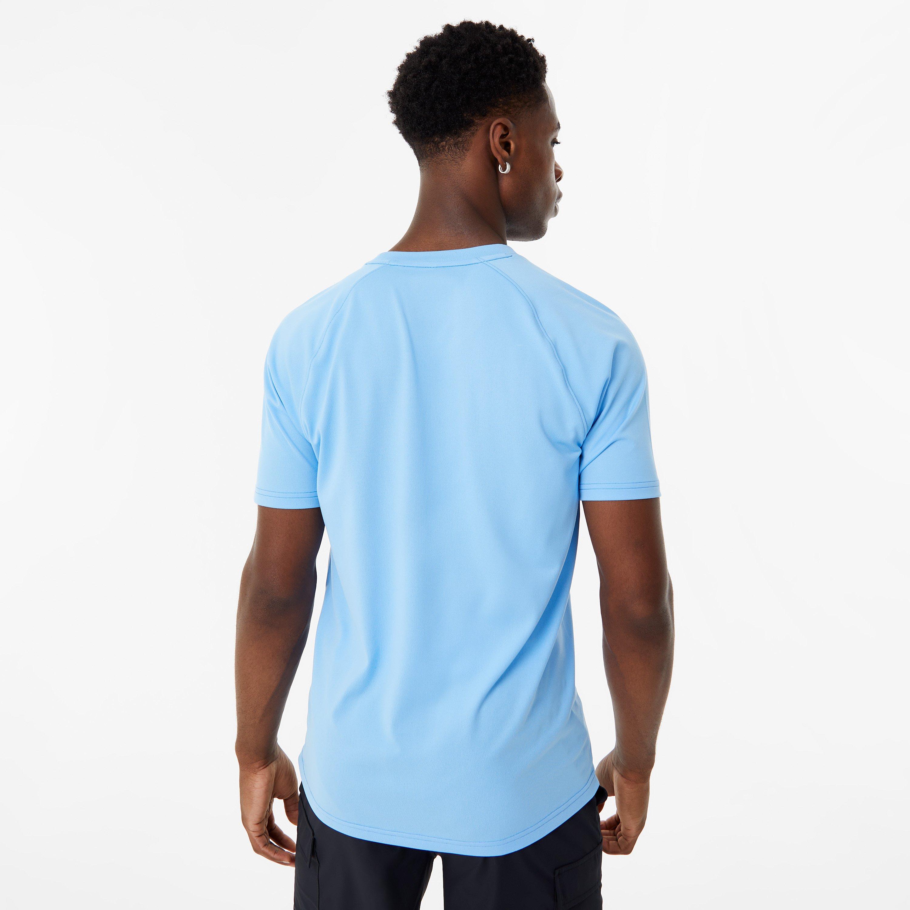 Cornflower Blue - Everlast - Essential Poly T-Shirt Mens - 3