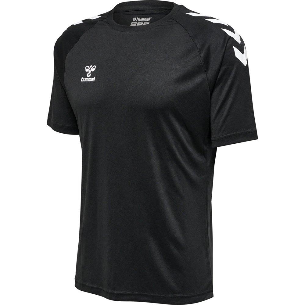 Black - Hummel - Core Training Poly T Shirt Senior - 3