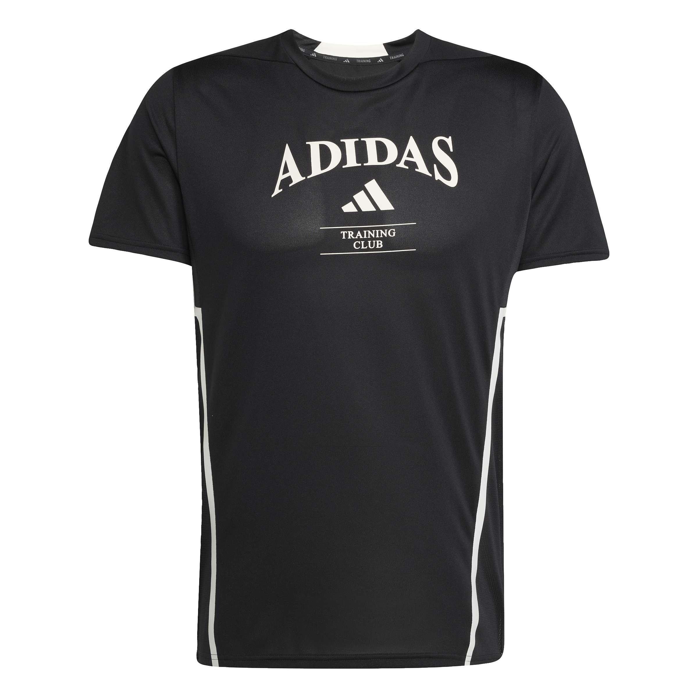 Schwarz - adidas - Men's Training Heritage Short Sleeve T-Shirt - 1