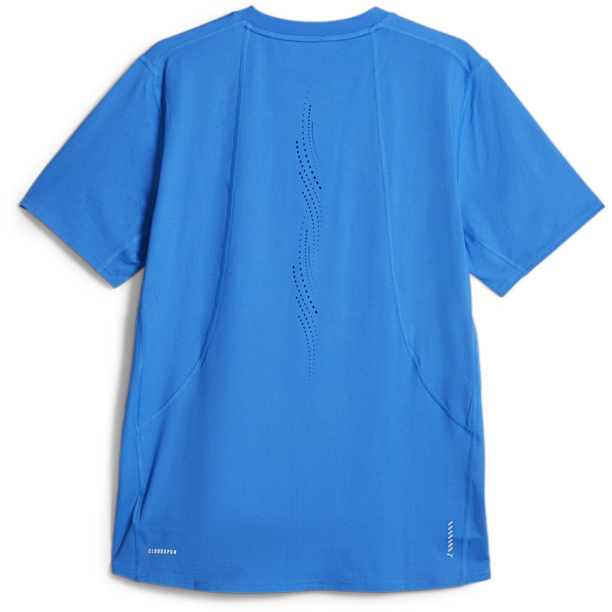 Ultra Blå - Puma - Short-Sleeve Performance Gym Top - 7
