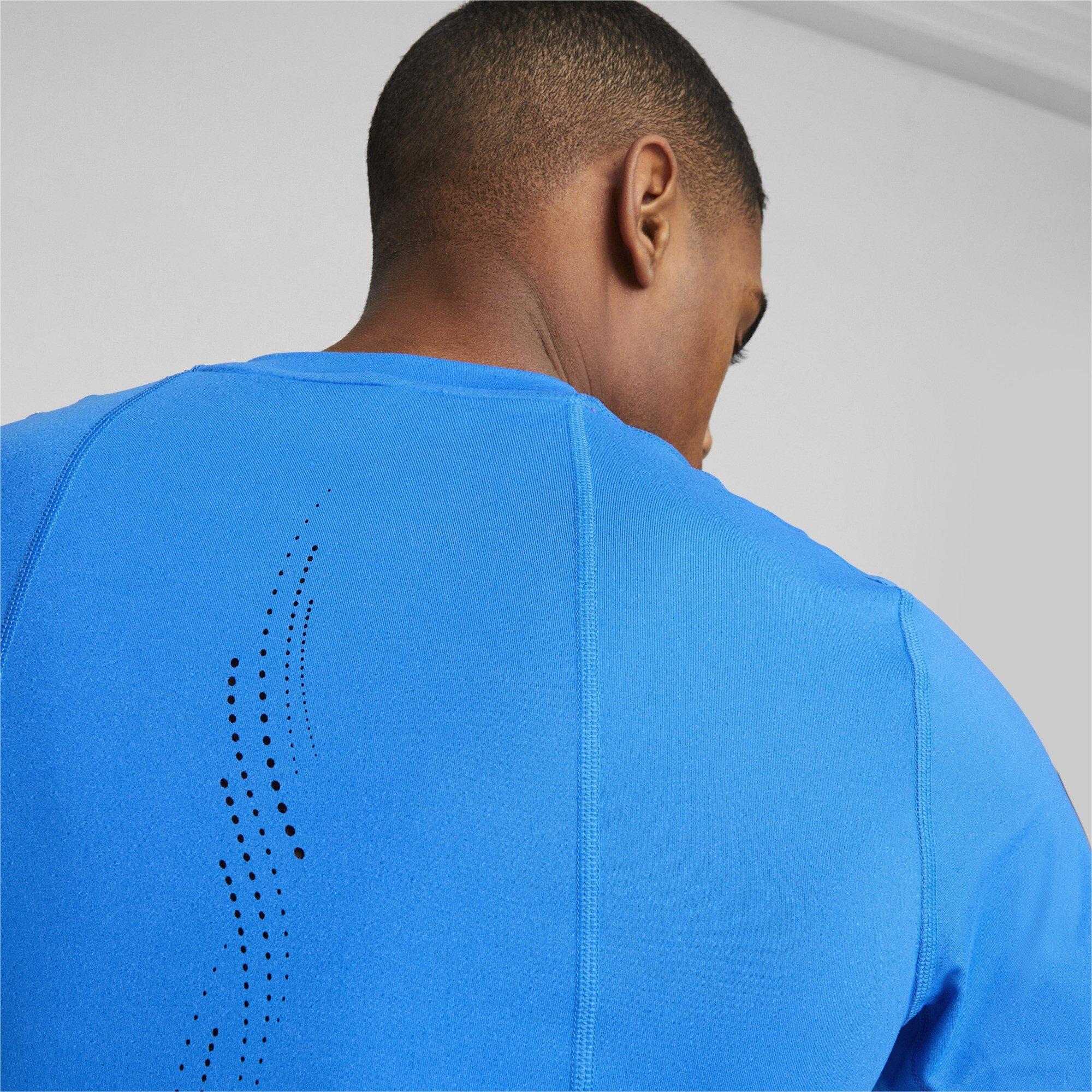 Ultra Blå - Puma - Short-Sleeve Performance Gym Top - 6