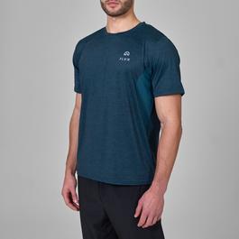 Flux Active Contrast Logo T-Shirt Mens
