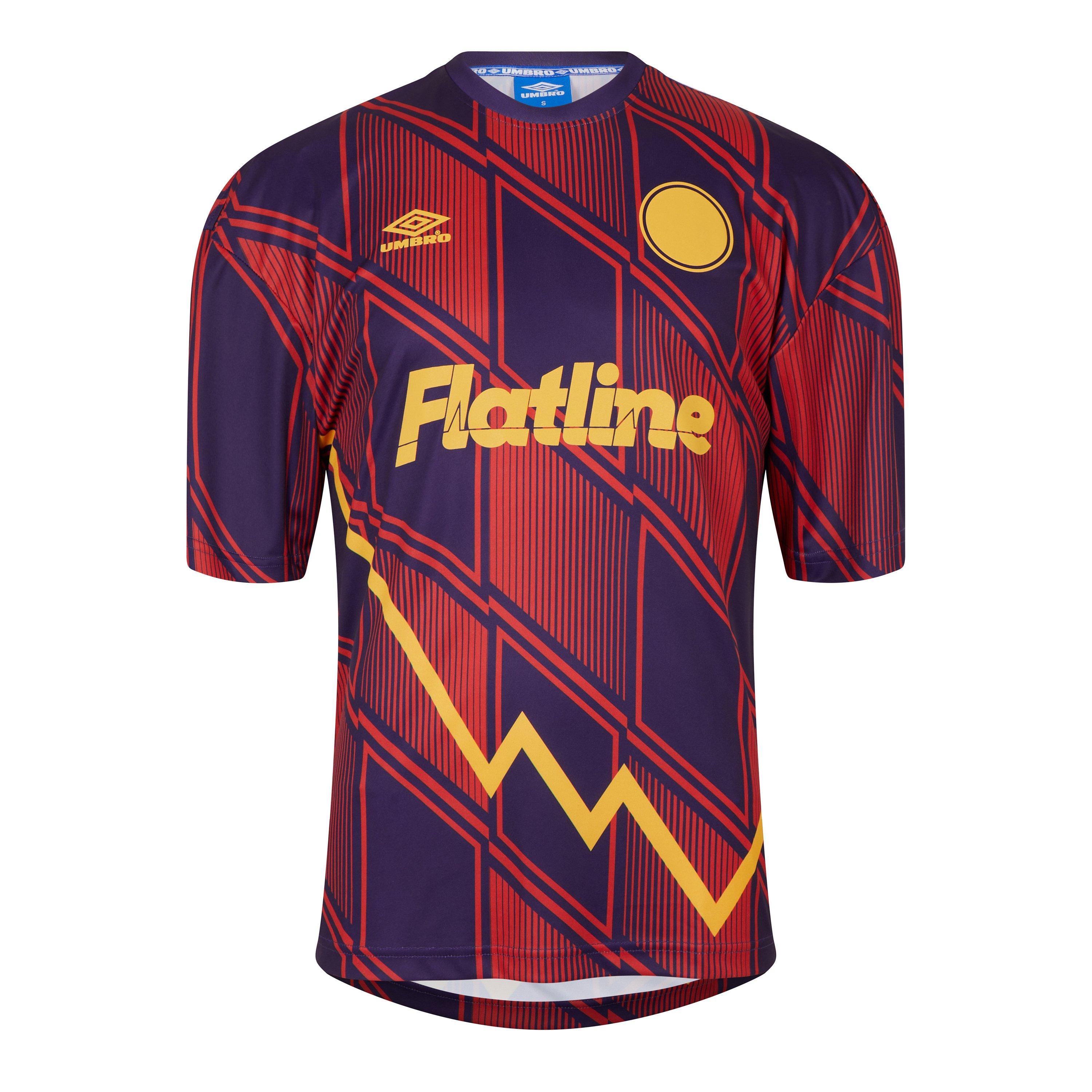Cosmos/Fig/Hze - Umbro - Men's Flatline Short-Sleeve Performance T-Shirt - 1