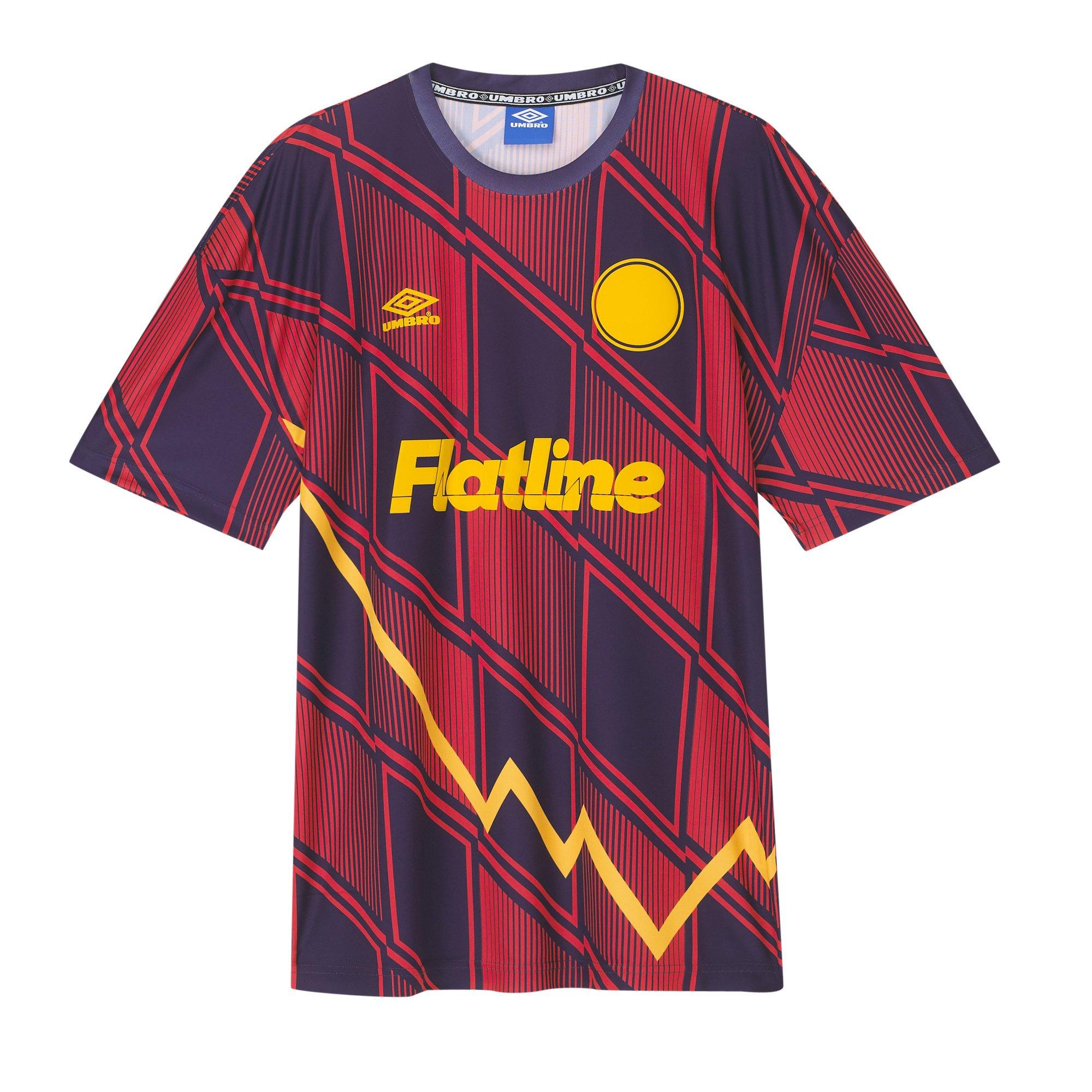 Cosmos/Fig/Hze - Umbro - Flatline Short-Sleeve Performance T-Shirt - 4
