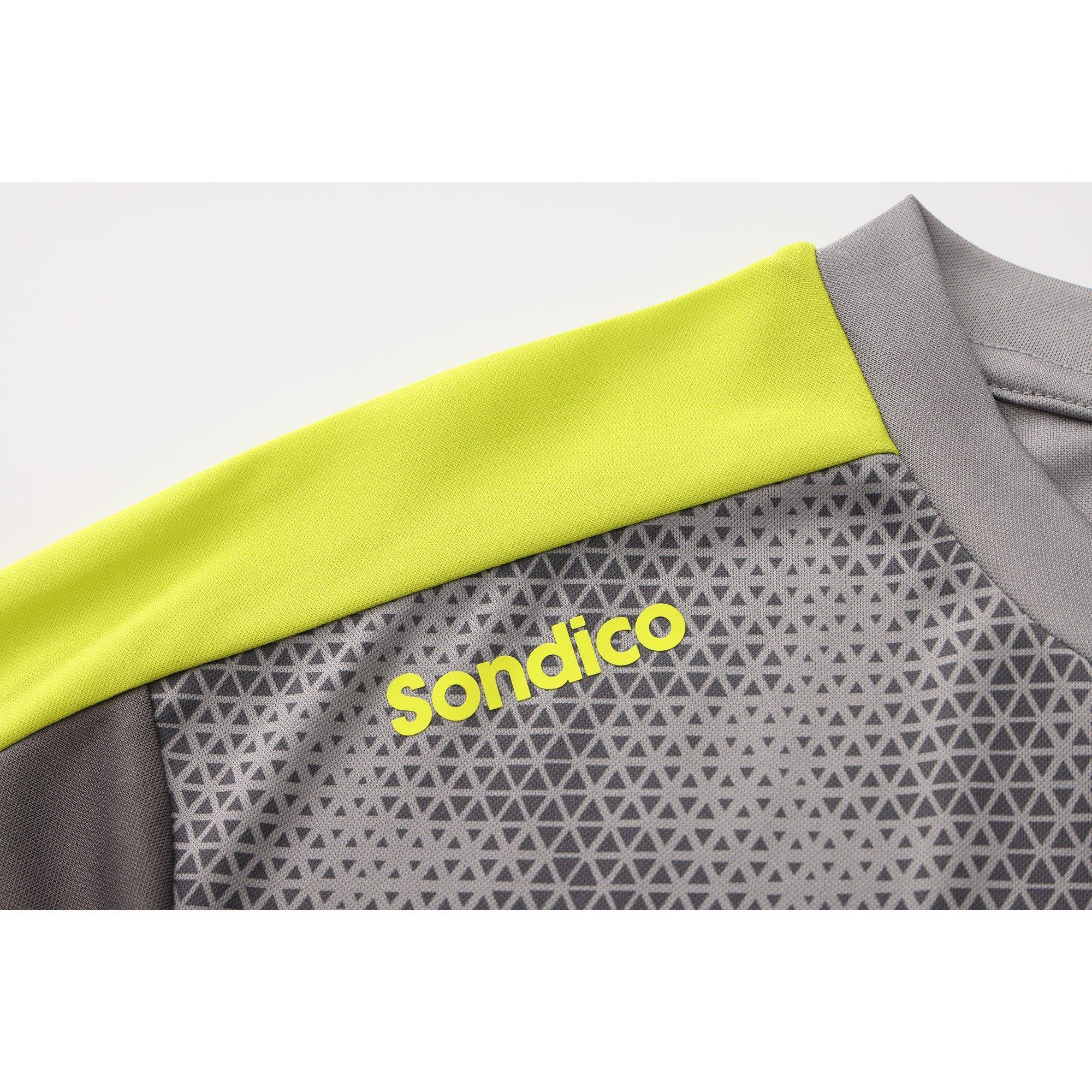 Grey/Green - Sondico - Blaze Football PT T-Shirts Mens - 4