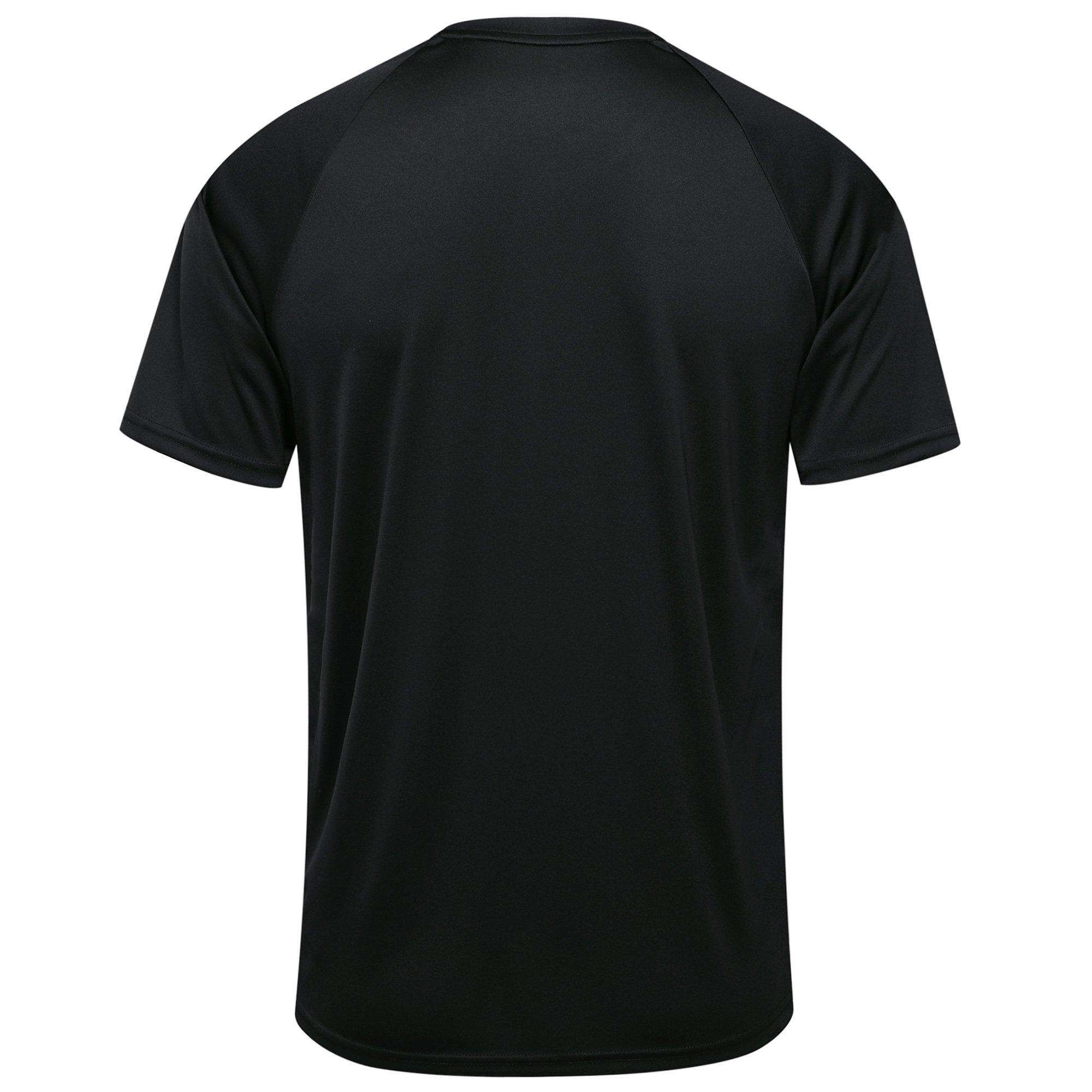 Black - Nike - Essential Mens Short-Sleeve Hydroguard - 2