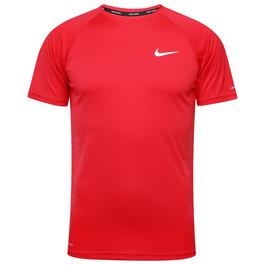 Nike Essentials Mens Short Sleeve Hydroguard Swim Shirt