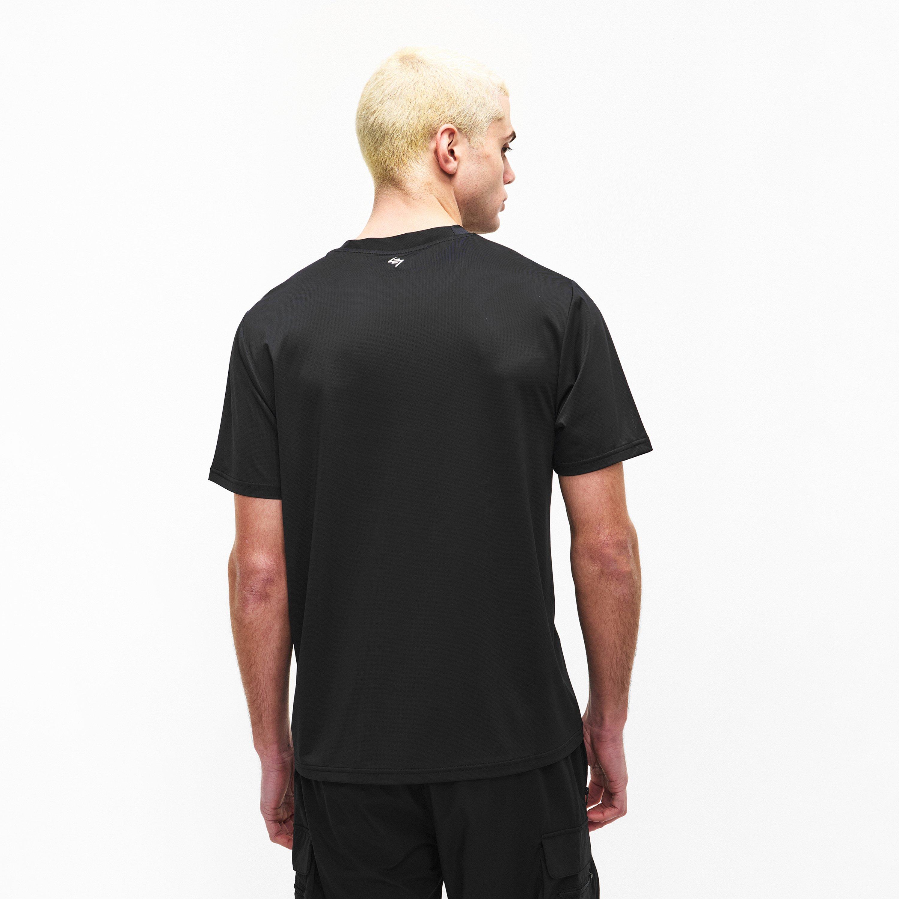 Black - Represent 247 - Men's Short Sleeve Performance Gym Top - 4
