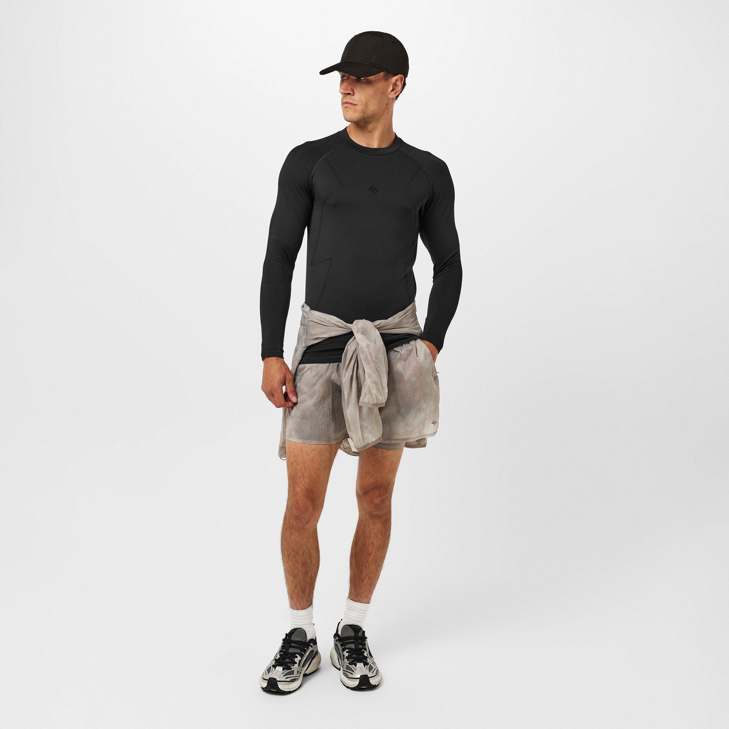 Black - Represent 247 - Men's Long-Sleeve Performance T-Shirt - 6