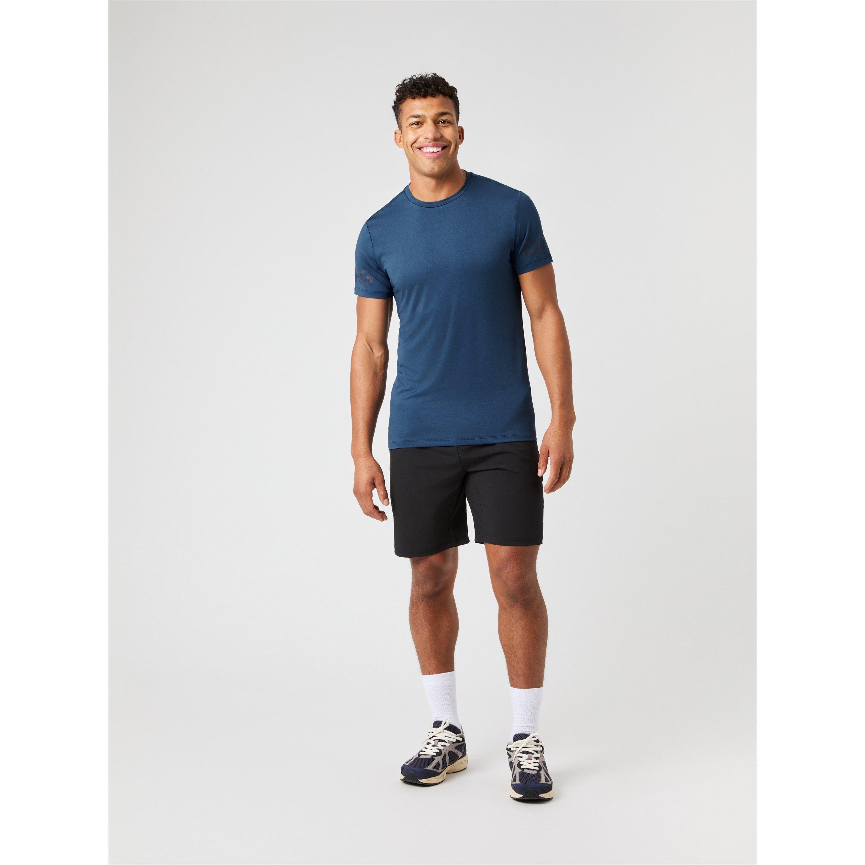 Azul - Bjorn Borg - Bjorn Logo Tech Tee Sn61 - 4