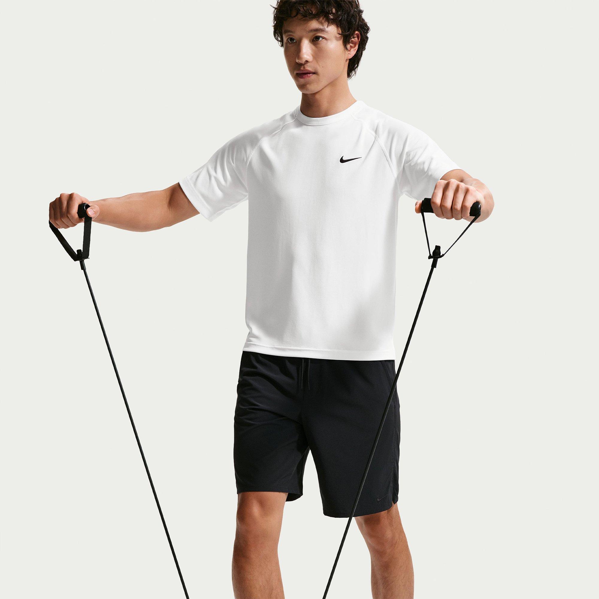 White/Black - Nike - Men's Flex Short-Sleeve Training T-Shirt - 2