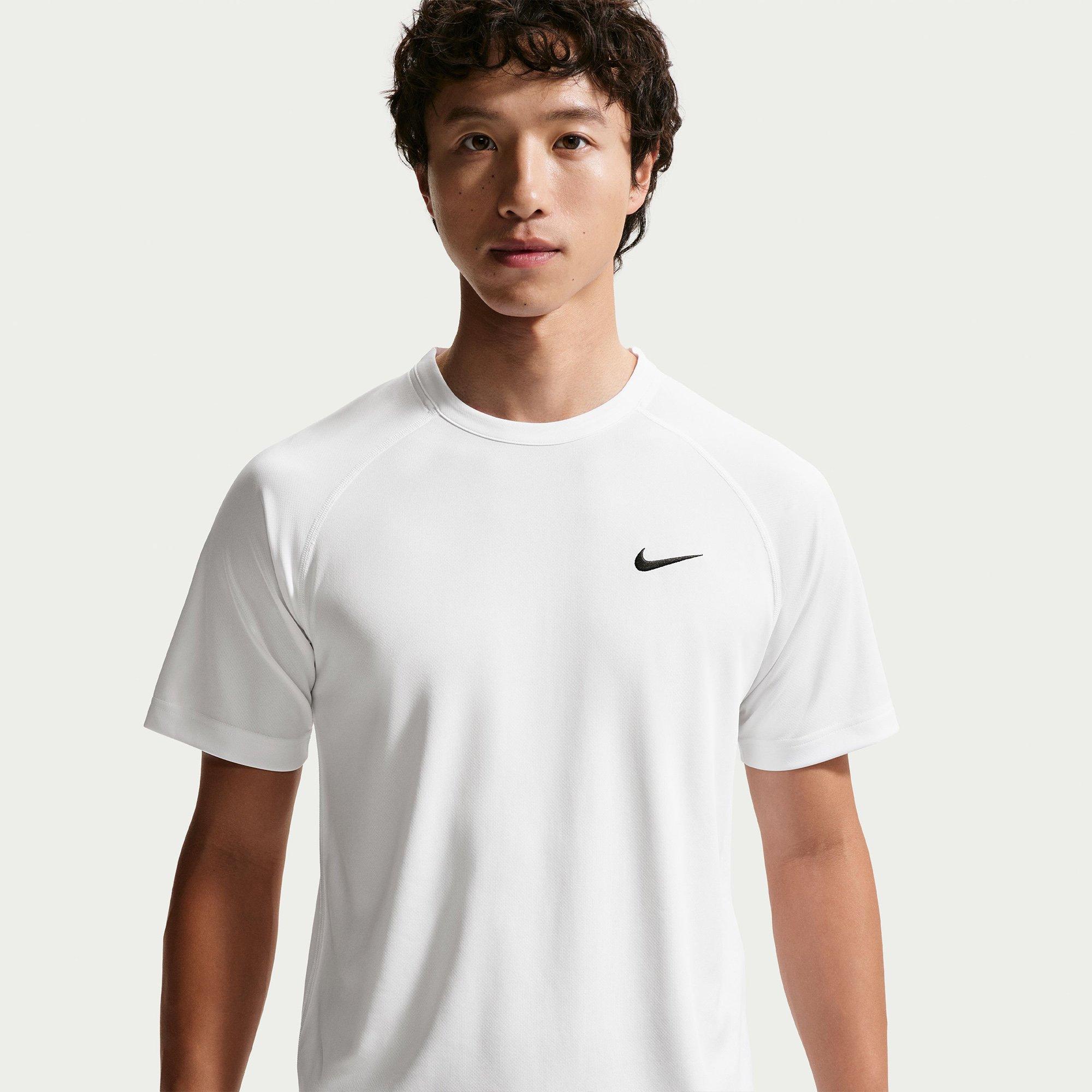 White/Black - Nike - Men's Flex Short-Sleeve Training T-Shirt - 3