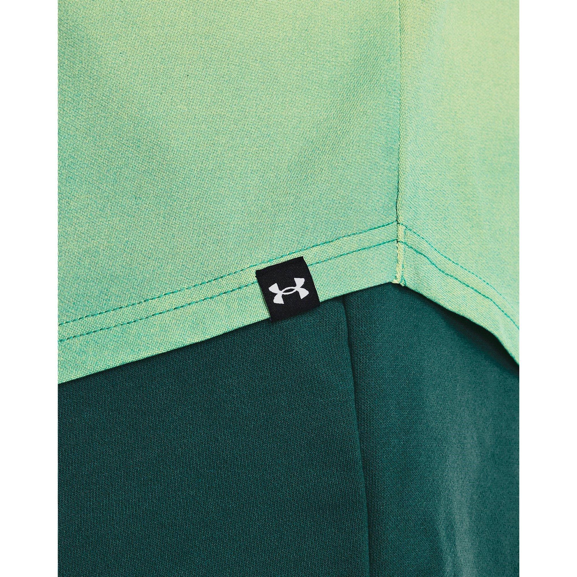 Green - Under Armour - Rock Fade Short-Sleeve Performance Gym Top - 5
