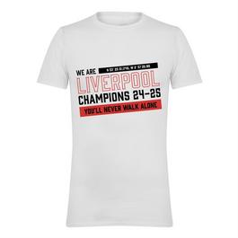 Team Team Liverpool Winners T-Shirt Adults