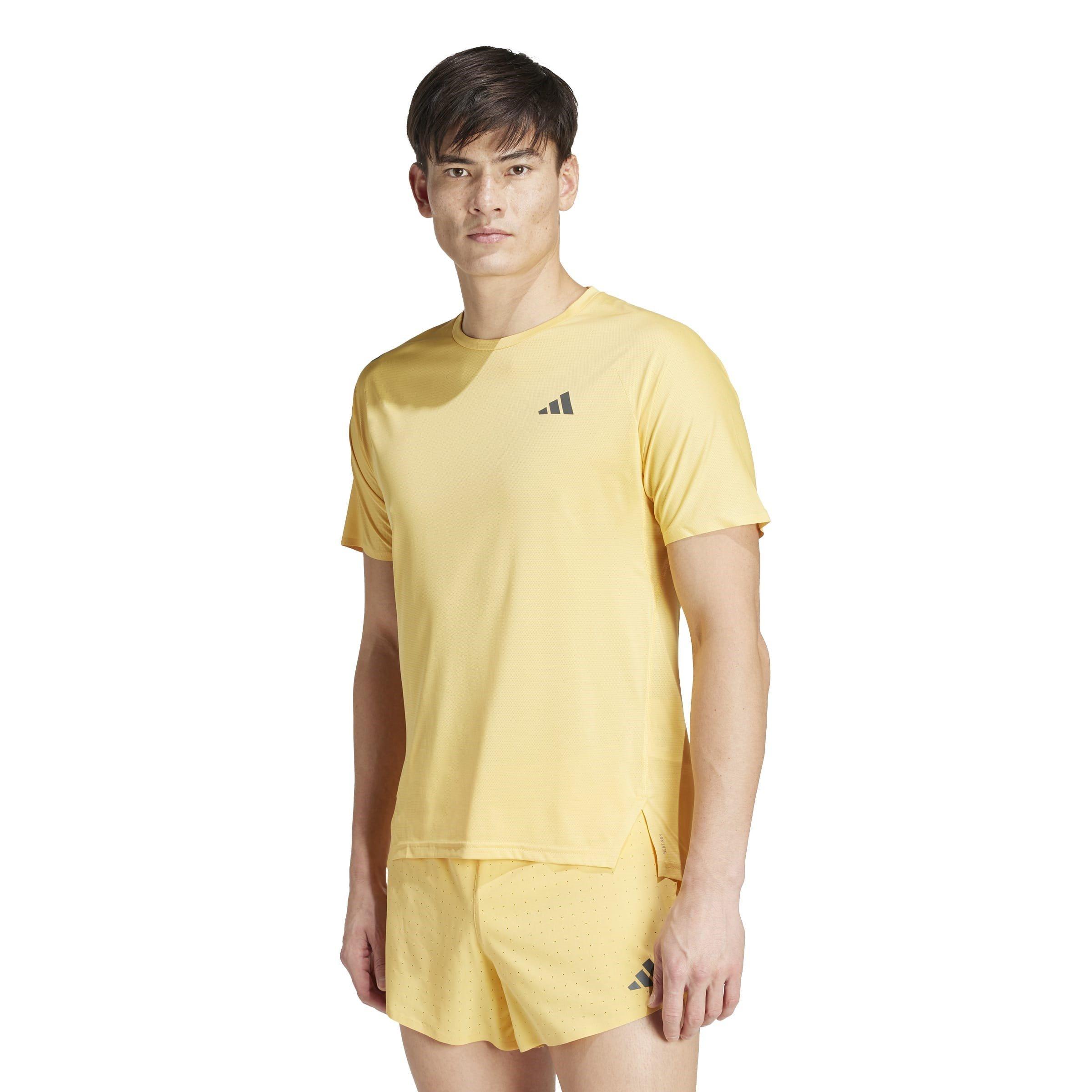 Gelb - adidas - Adizero Short-Sleeve Performance Gym Top - 2