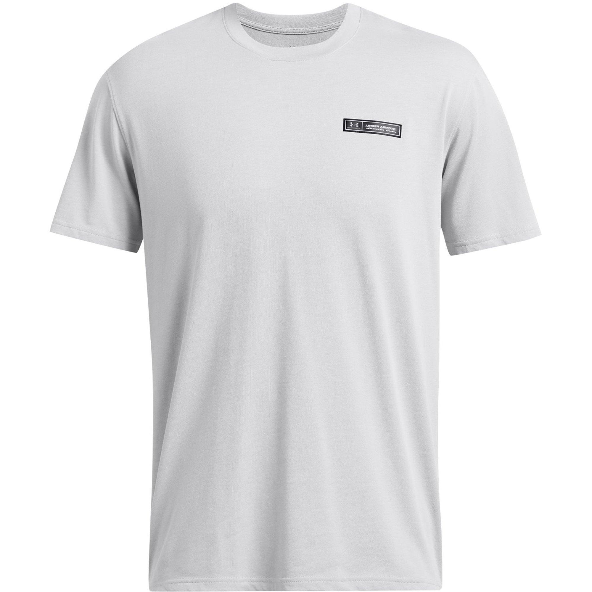 Gray - Under Armour - Men's Heavyweight Short-Sleeve Performance Gym Top - 1