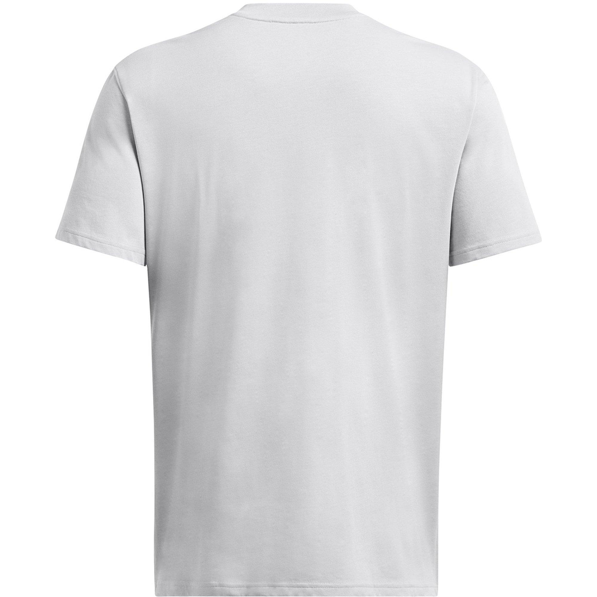 Gray - Under Armour - Heavyweight Short-Sleeve Performance Gym Top - 2