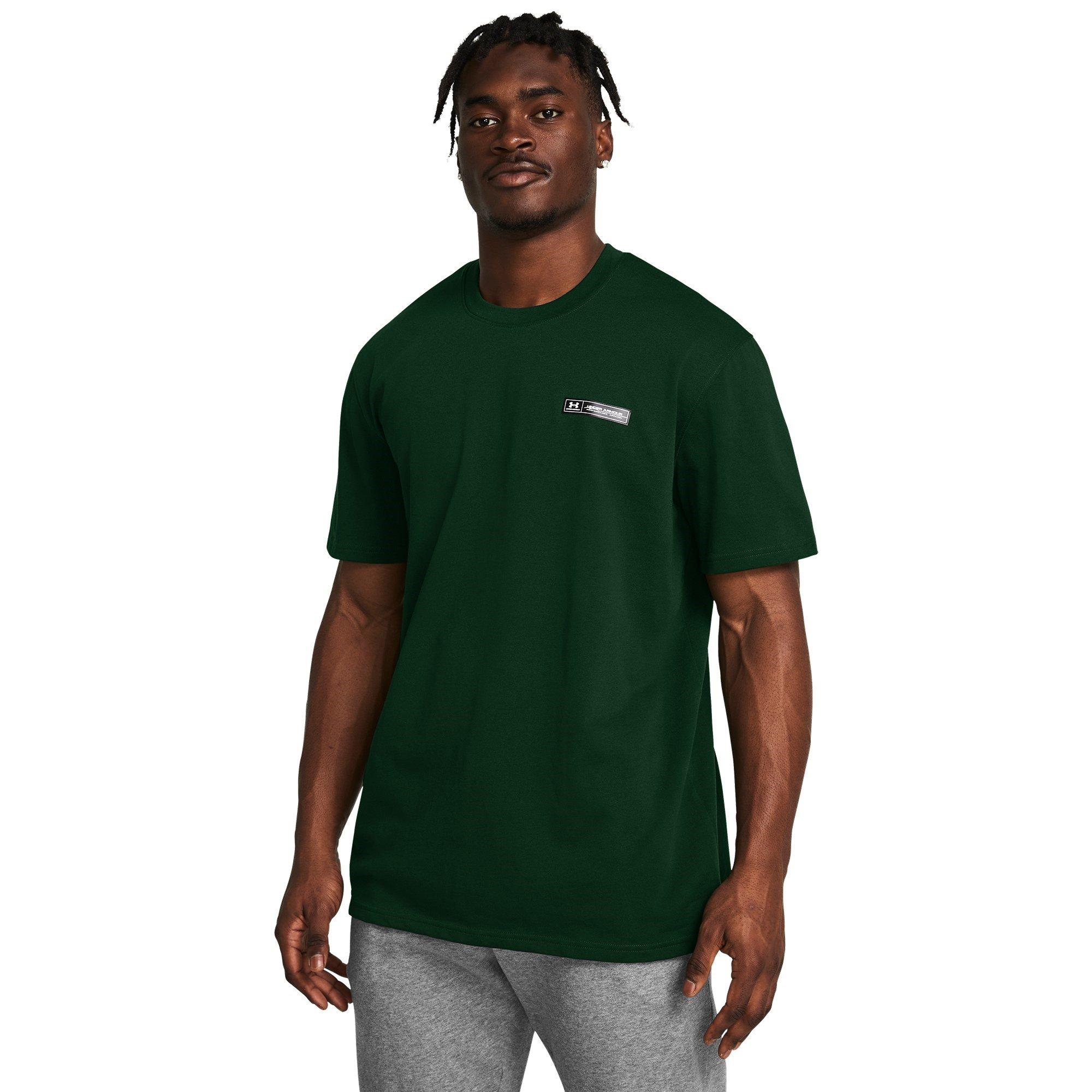 Groen - Under Armour - Men's Heavyweight Short-Sleeve Performance Gym Top - 3