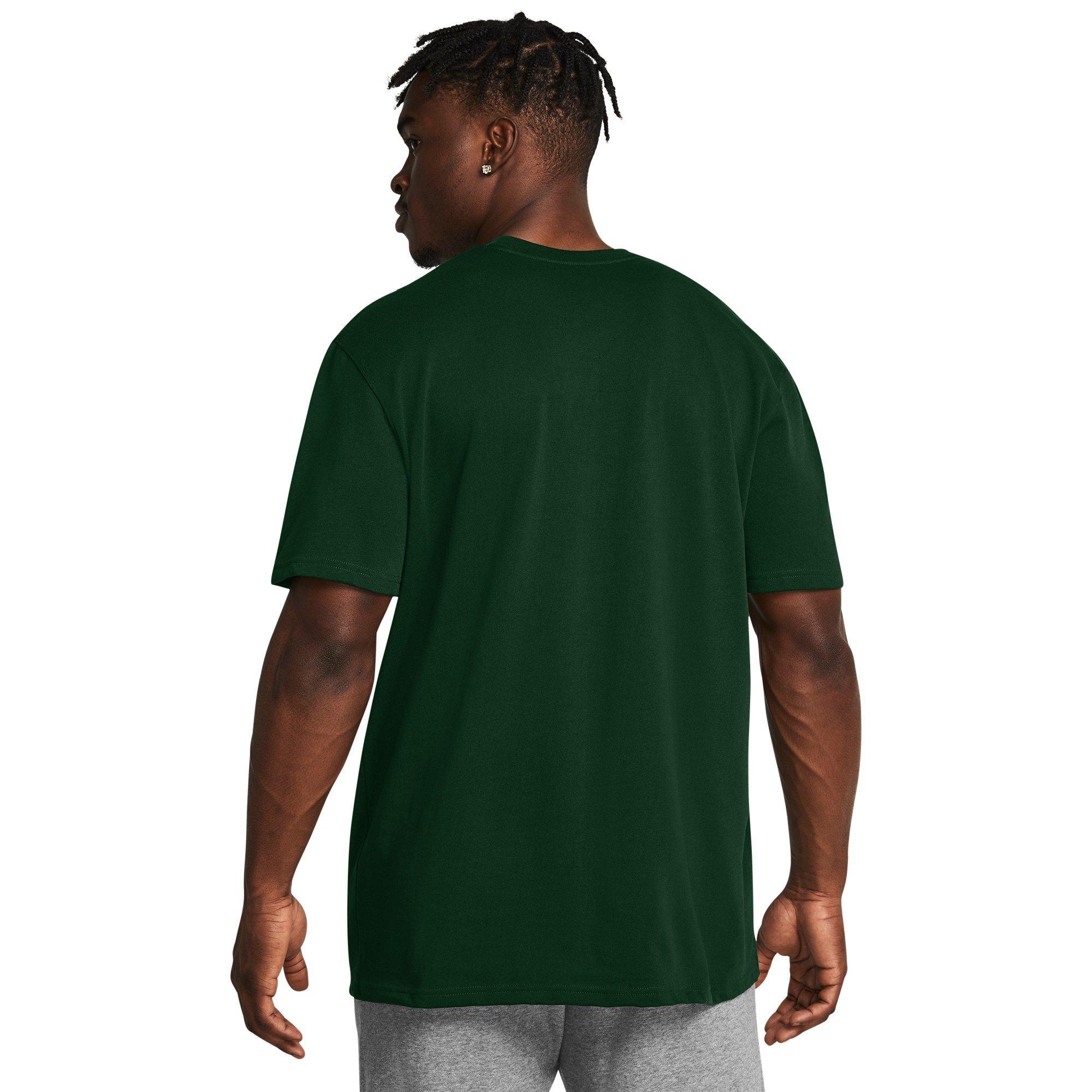 Groen - Under Armour - Men's Heavyweight Short-Sleeve Performance Gym Top - 4