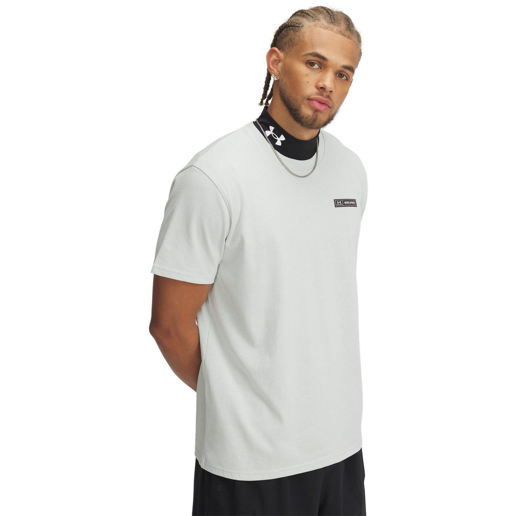 Under Armour Men's Heavyweight Short-Sleeve Performance Gym Top - Green - L