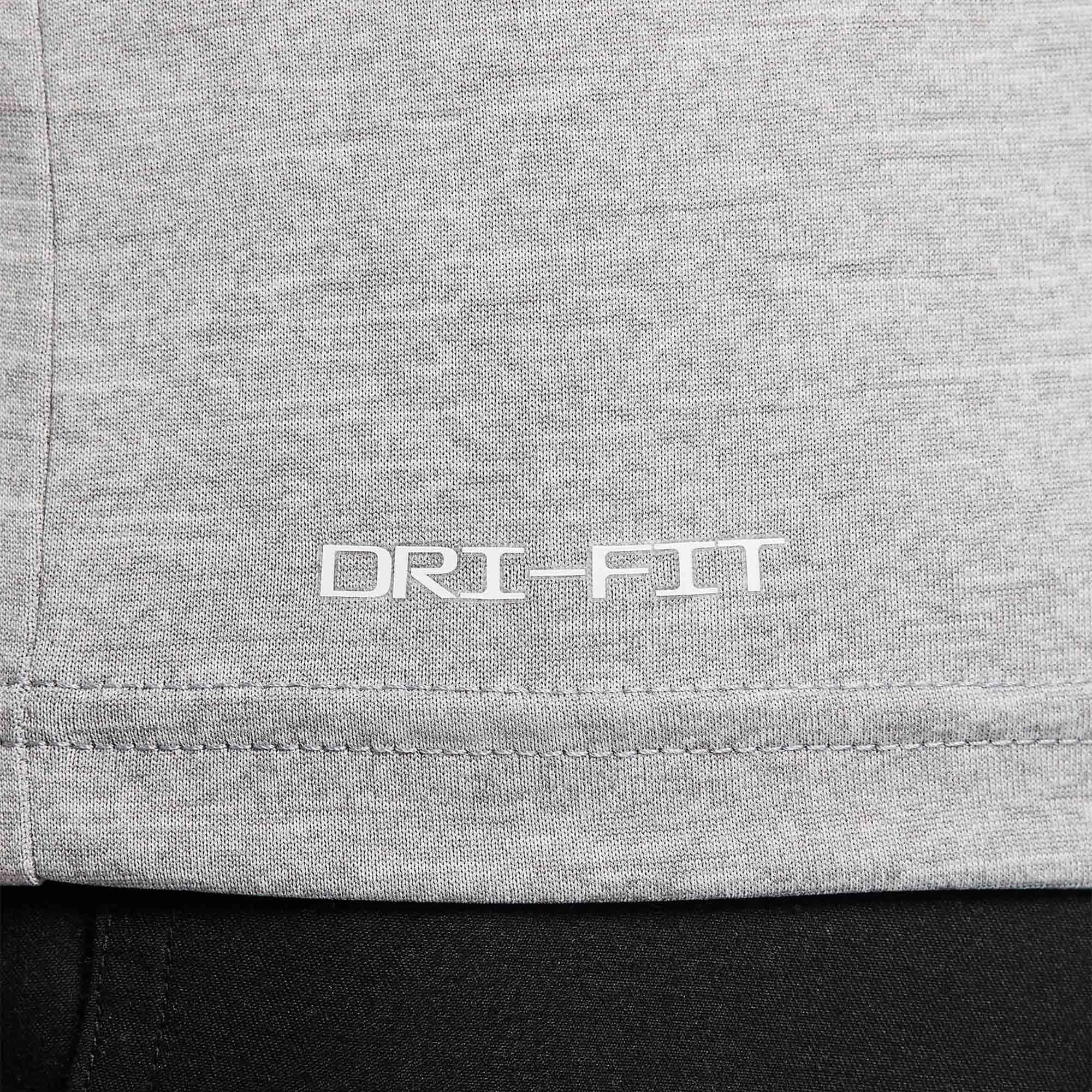 Cool Grey - Nike - Heather Mens Short-Sleeve Hydroguard - 4
