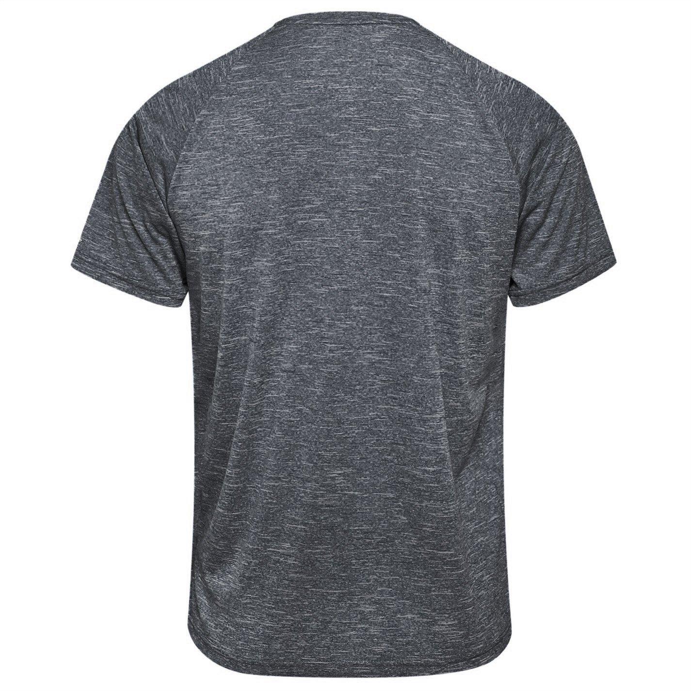 Black - Nike - Heather Mens Short-Sleeve Hydroguard - 3