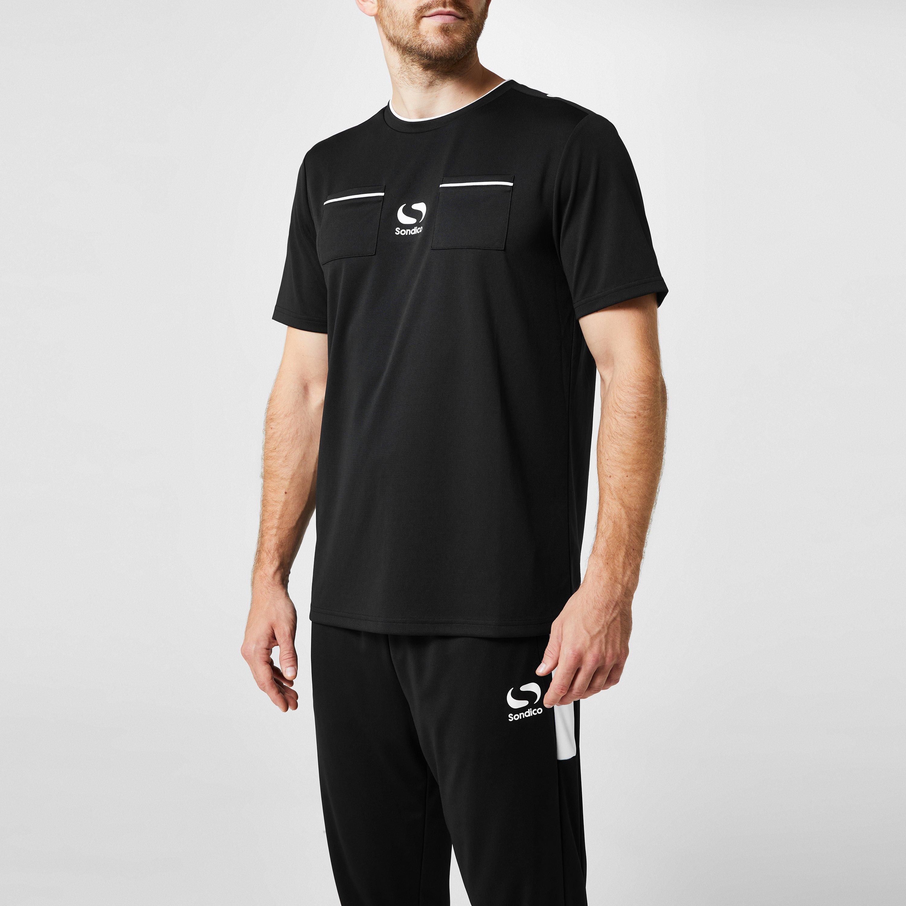 Black - Sondico - Referee Shirt Mens - 3