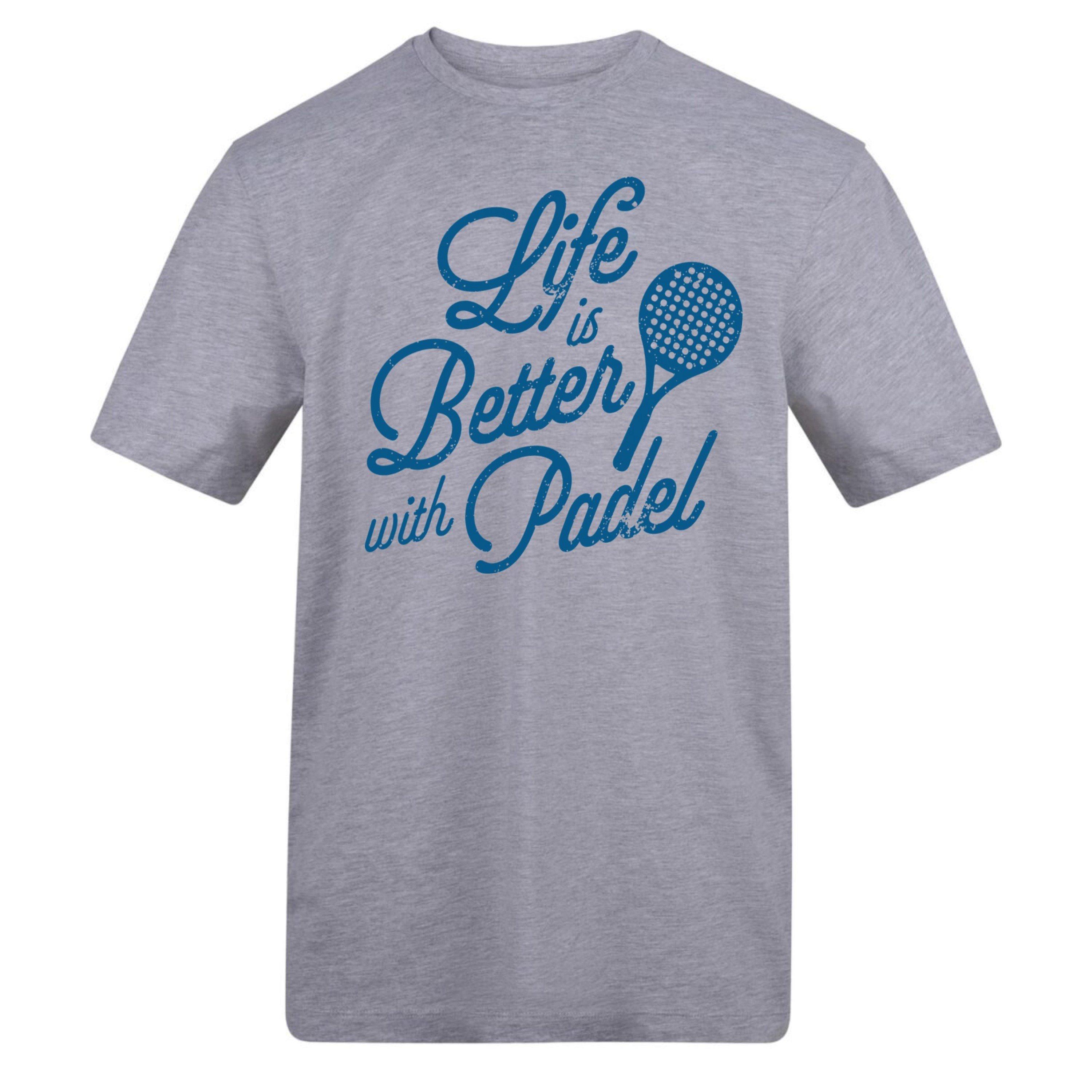 Adults Printed Padel Tee