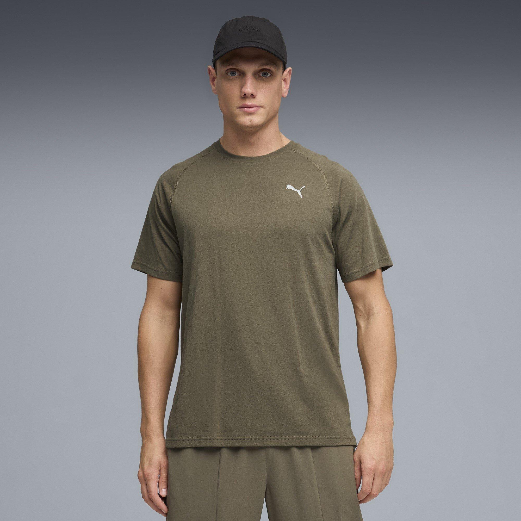 Loden Green - Puma - Men's Short Sleeve Performance Gym Top - 3