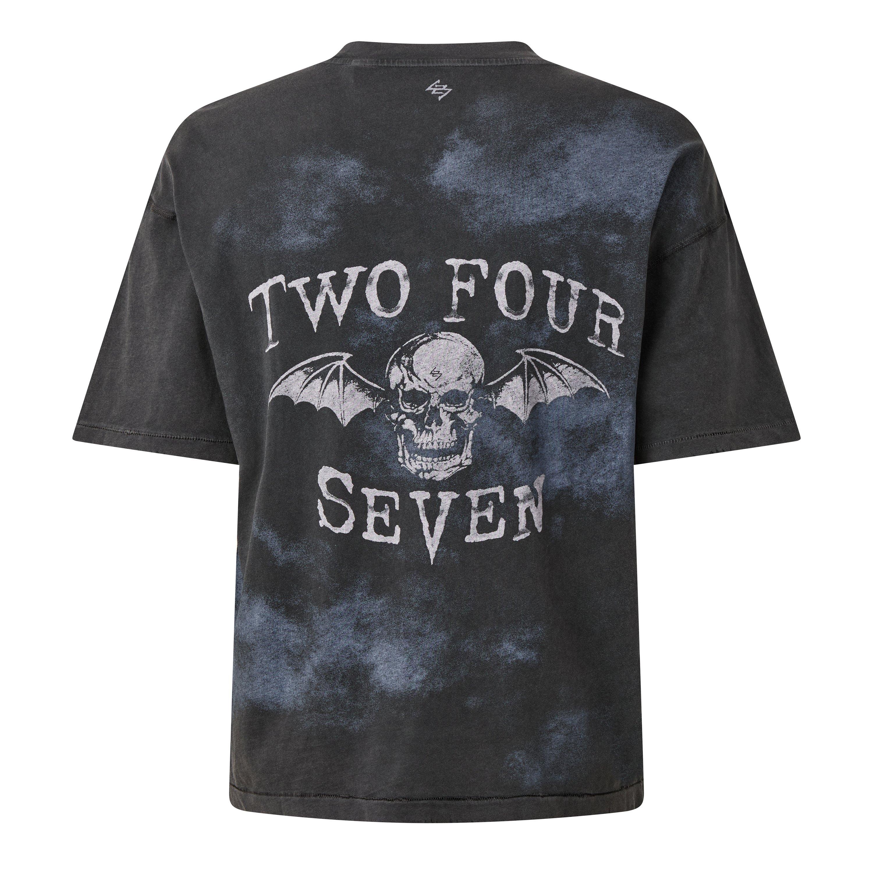 Aged Black - Represent 247 - R247 Sevenfold Tee Sn64 - 2