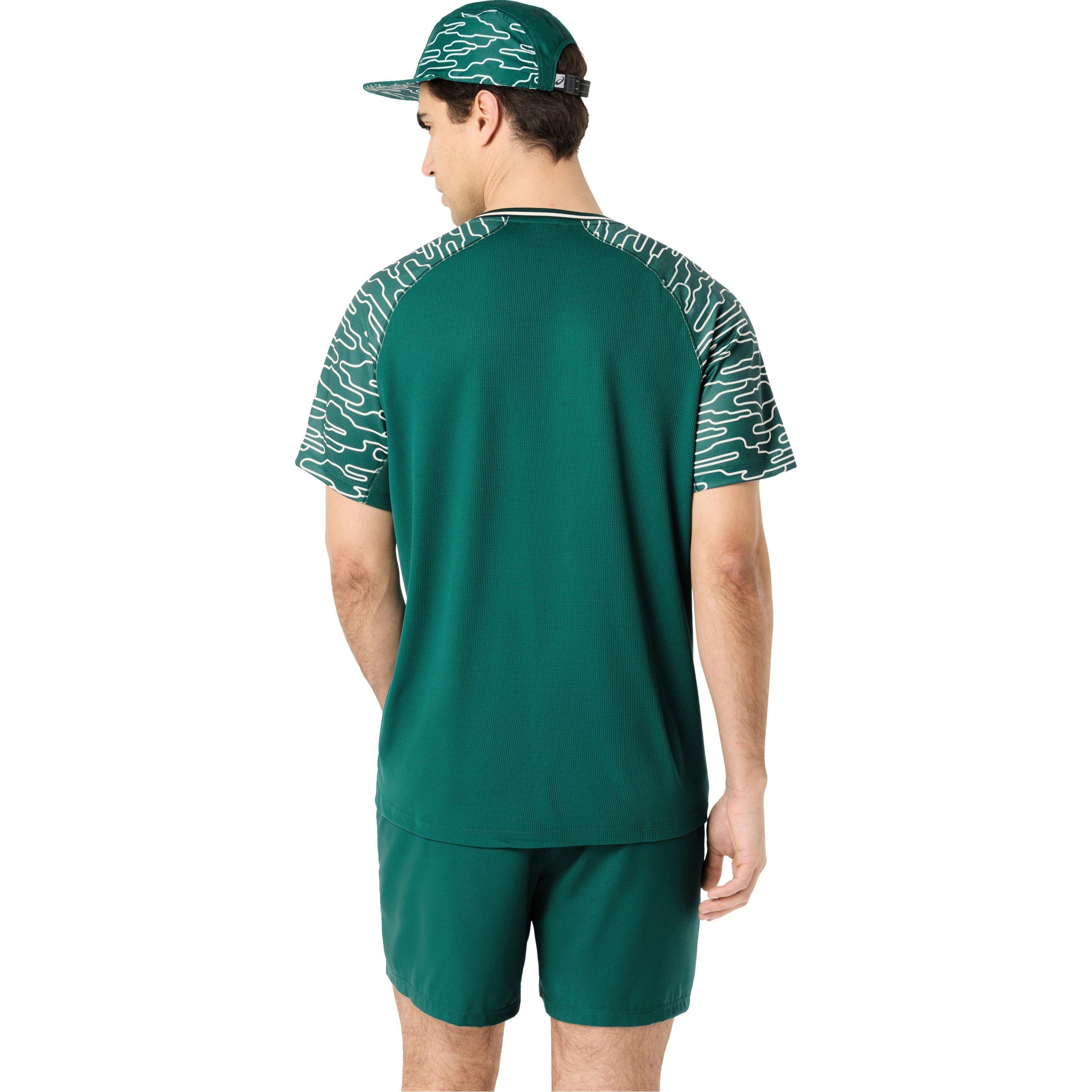 Jewel Green - Asics - Men's Short Sleeve Performance T-Shirt - 2