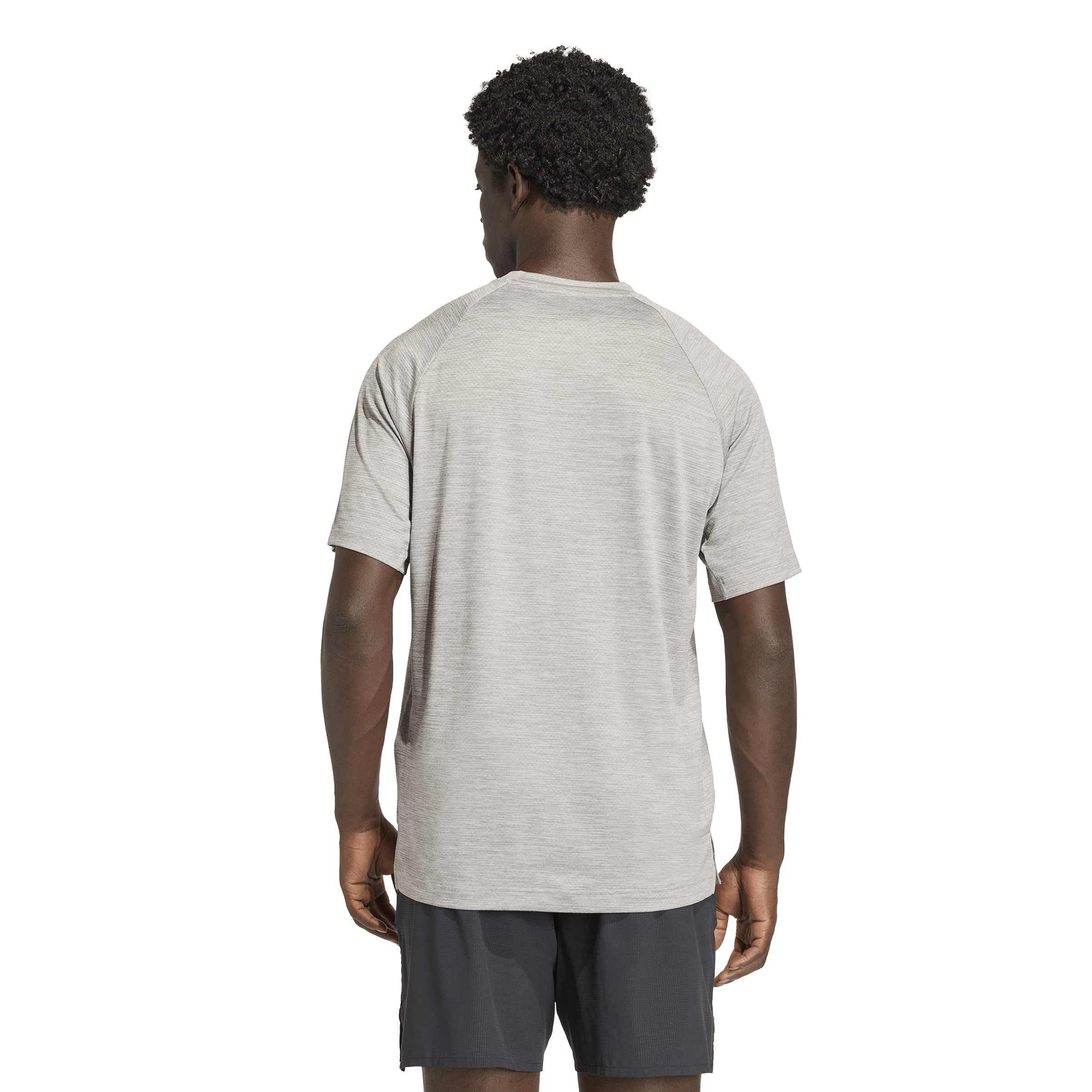 GrisMarl/Noir - adidas - Adidas Tech Ess Tee Sn99 - 3