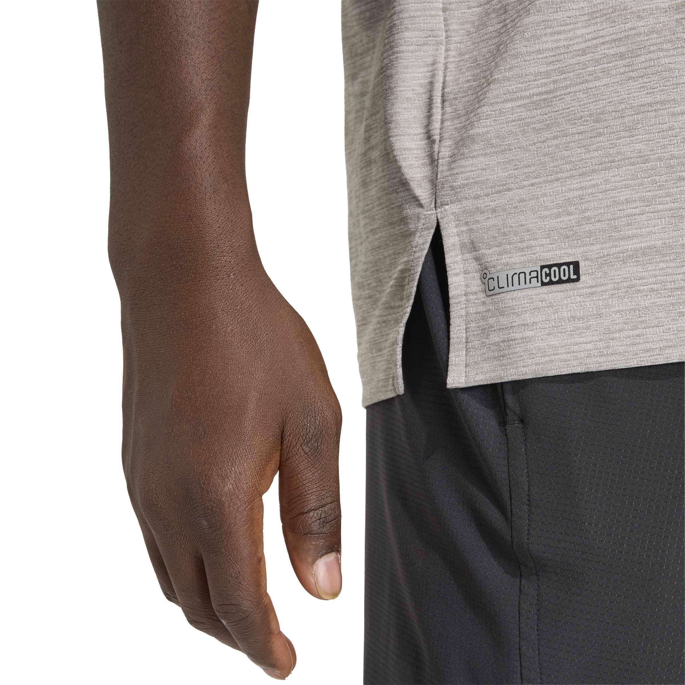 GrisMarl/Noir - adidas - Adidas Tech Ess Tee Sn99 - 5
