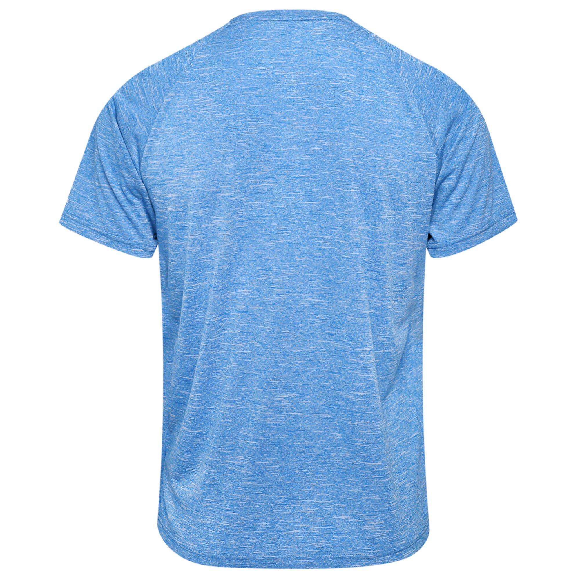 Light Blue - Nike - Heather Men's Short-Sleeve Hydroguard - 2