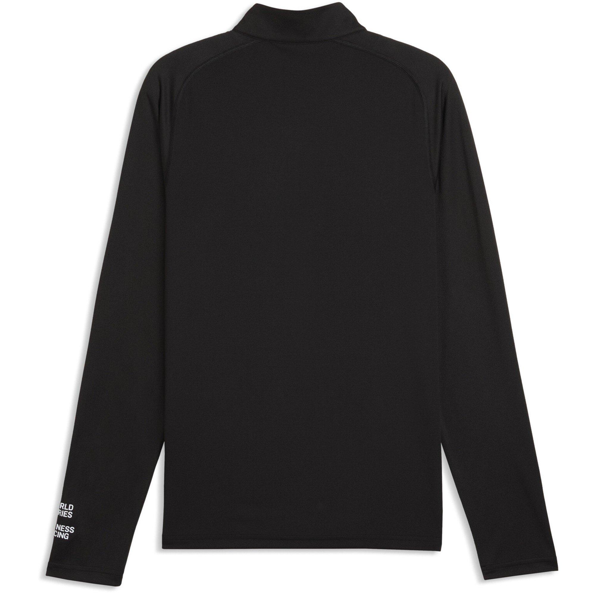 Black - Puma - Men's Hyrox 1/4 Zip Long Sleeve Top - 2