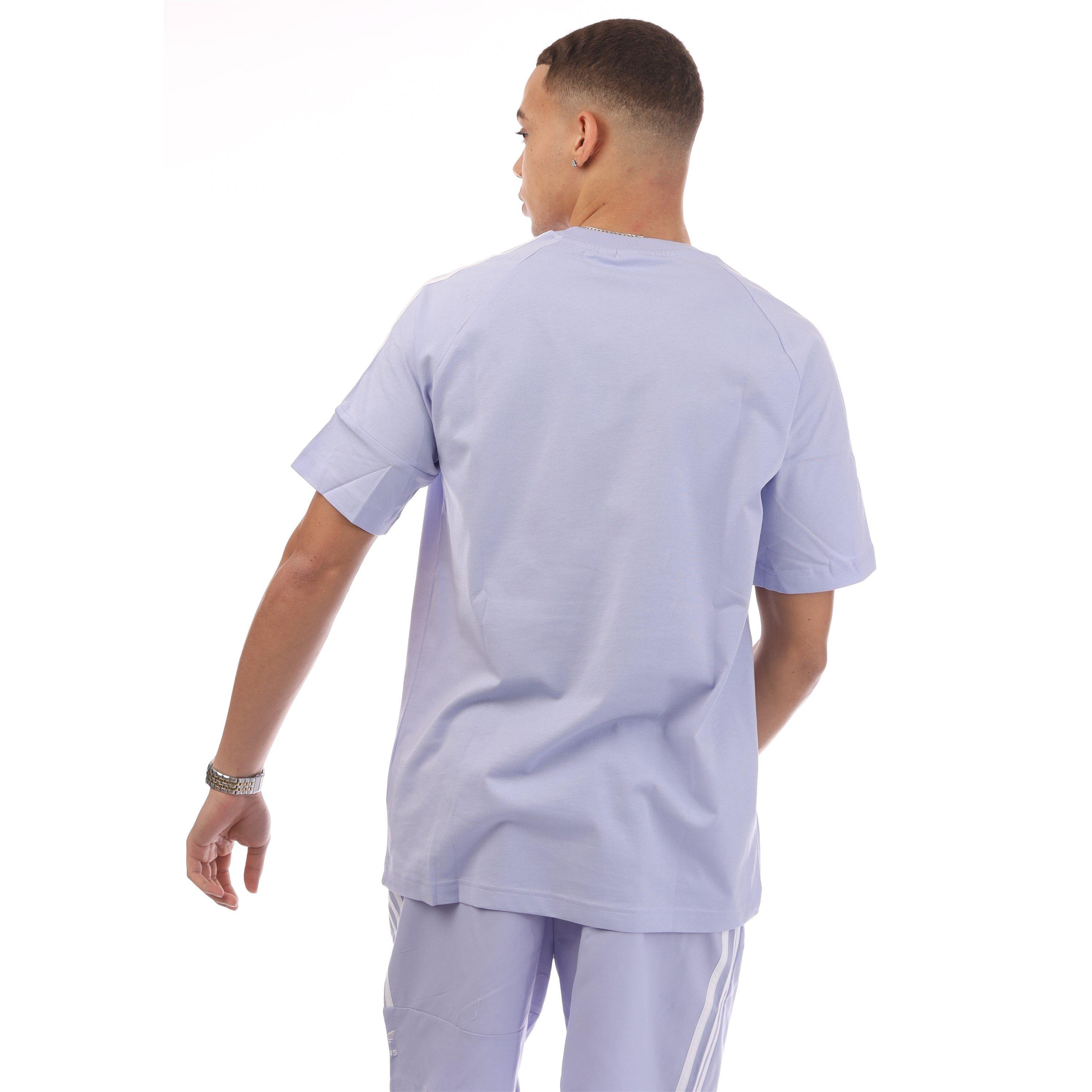 Purple - adidas Originals - Lock Up Short-Sleeve Performance Gym Top - 2