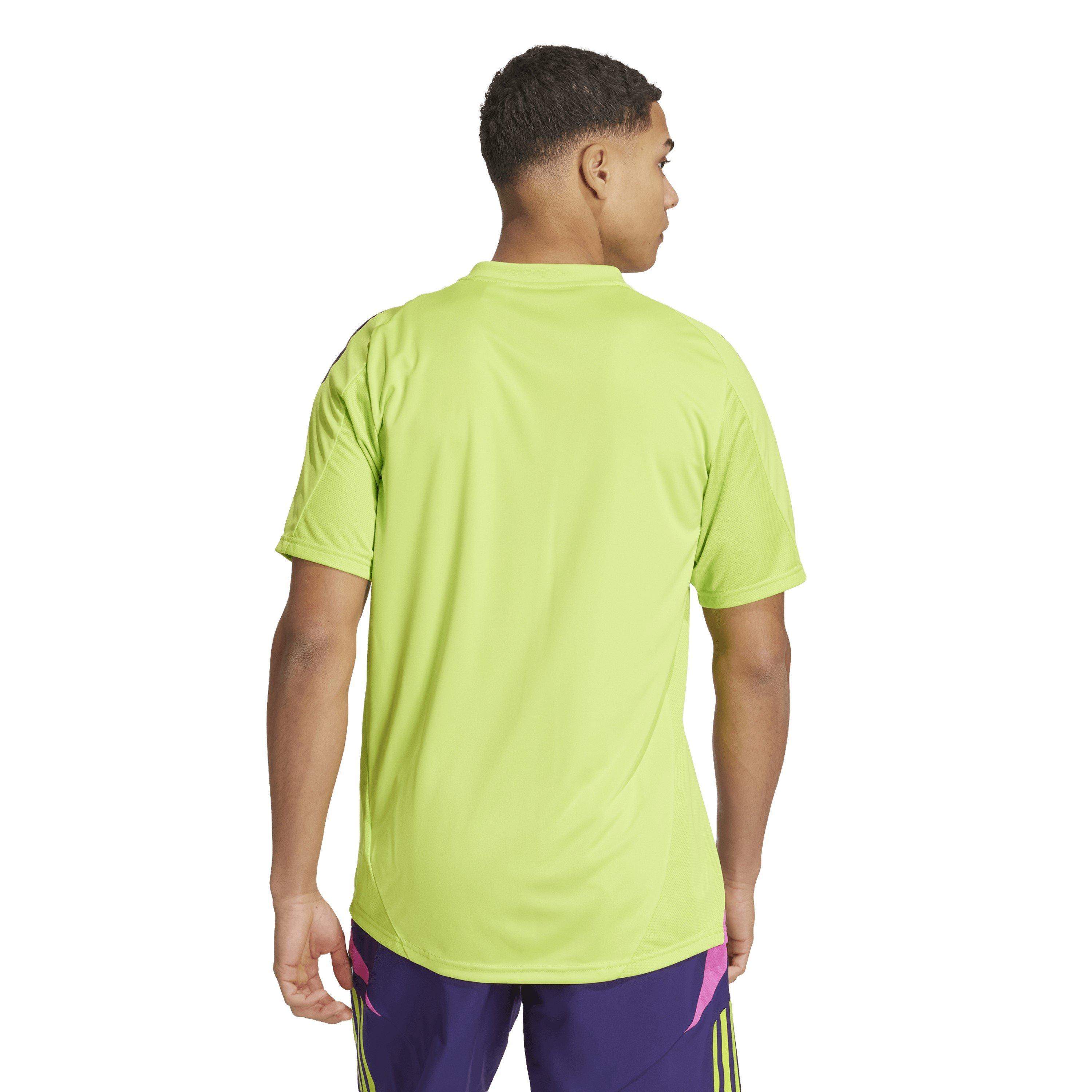 Green - adidas - Short-Sleeve Performance Gym Top - 4