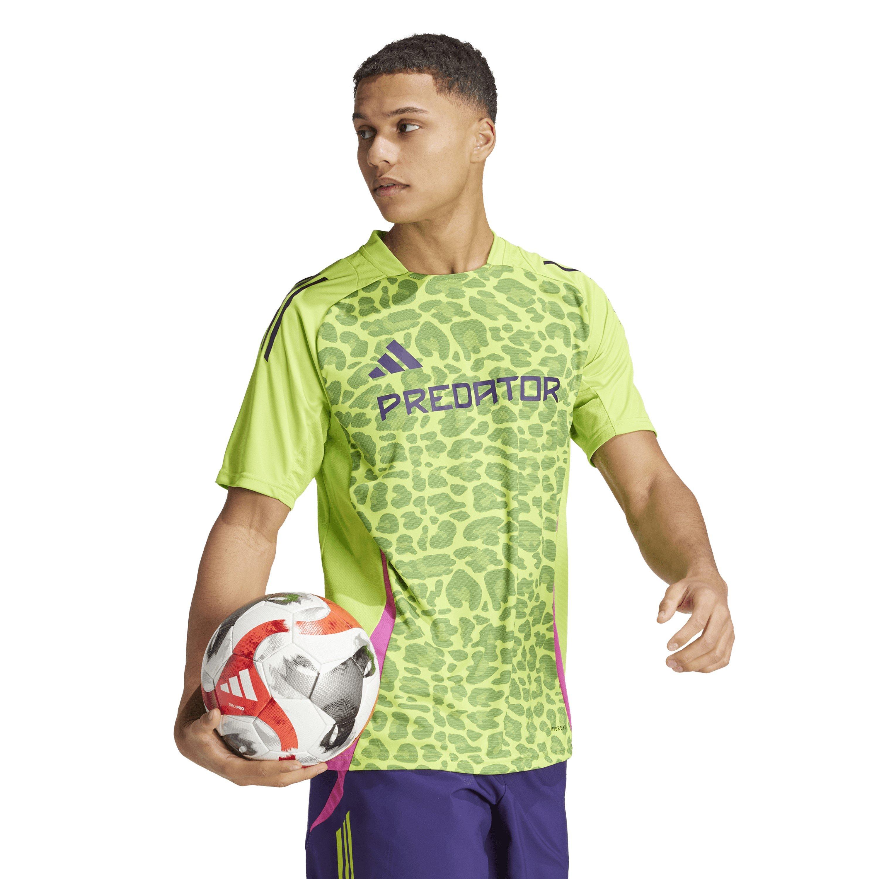 Green - adidas - Short-Sleeve Performance Gym Top - 7