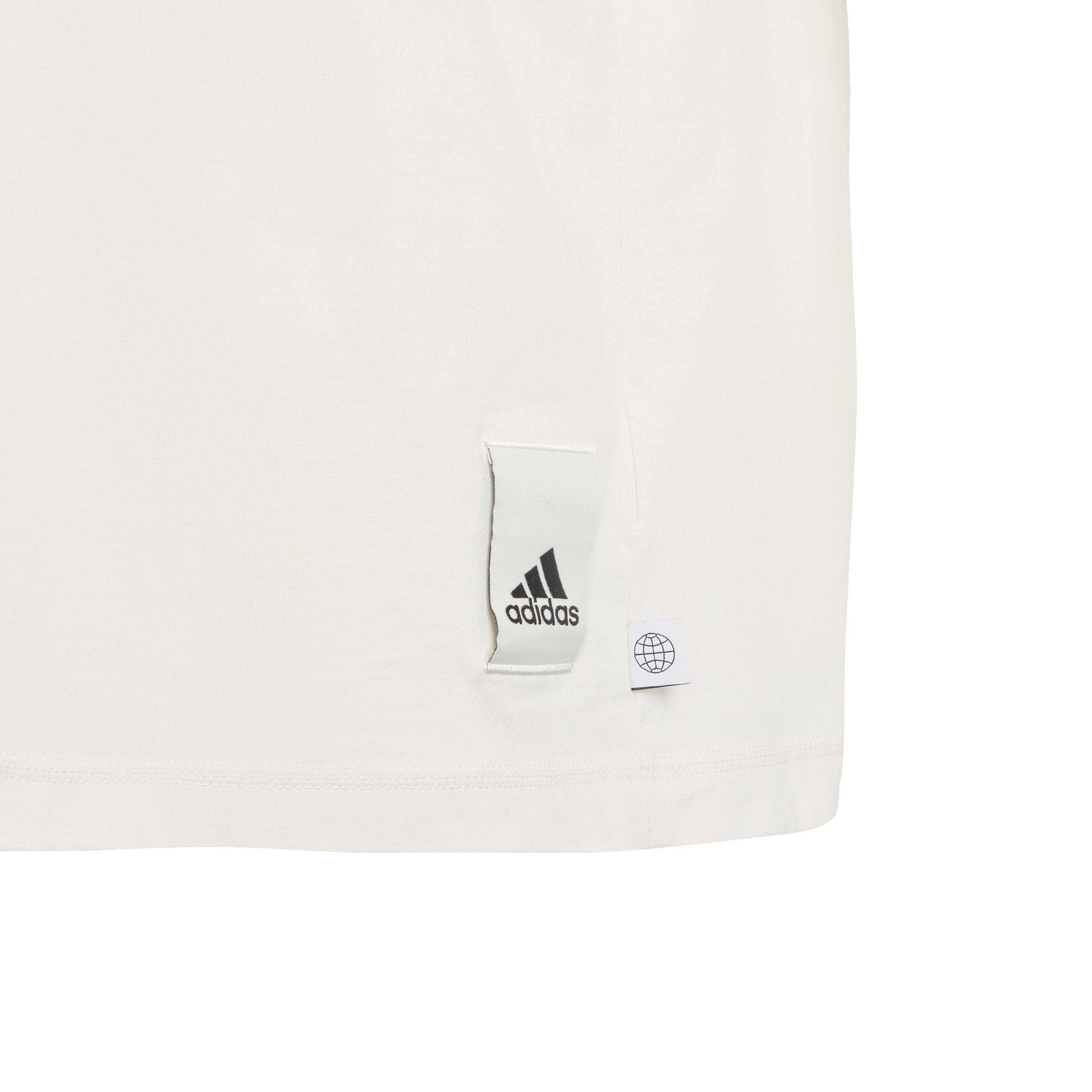 Chalk White - adidas - Gym T-shirt Mens - 4