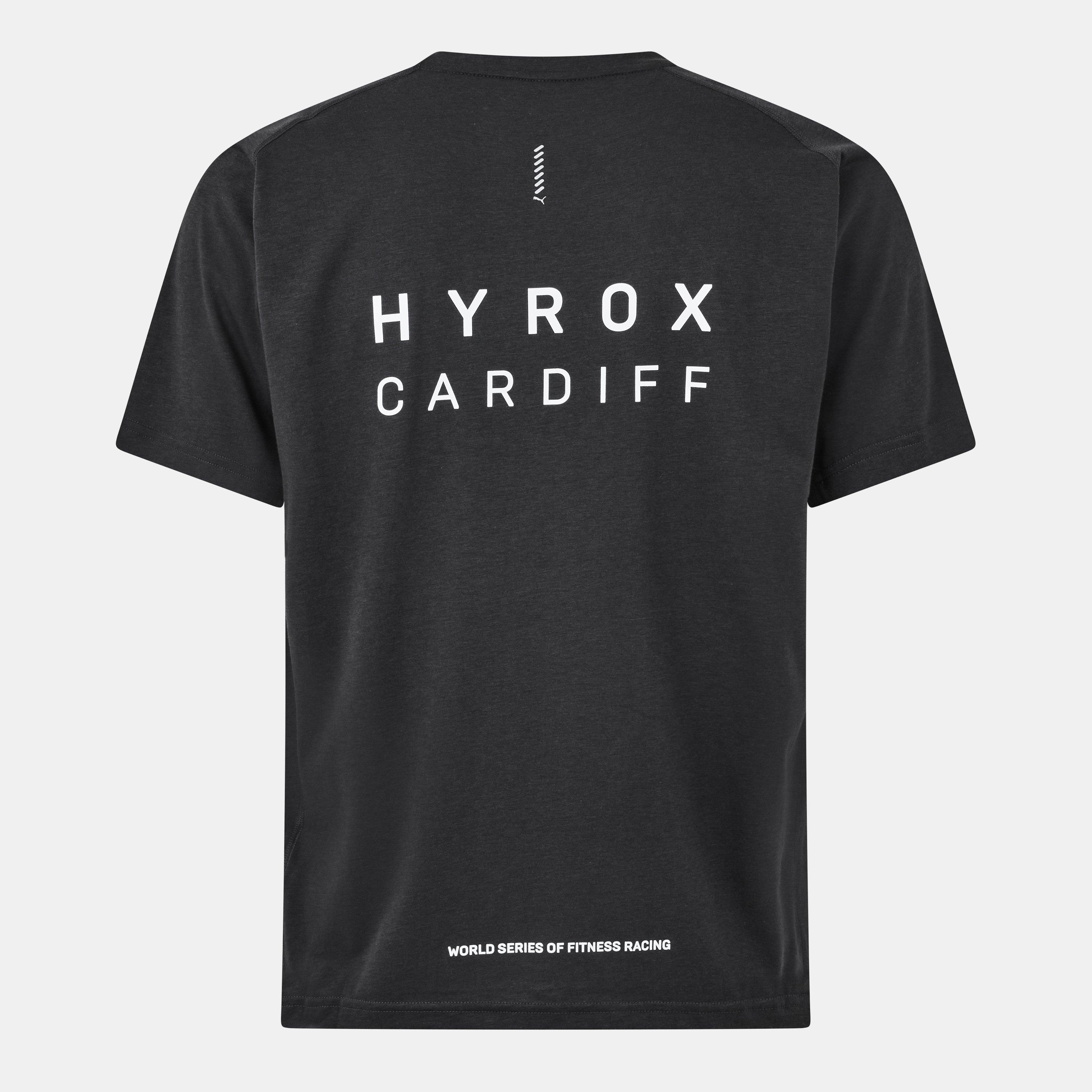 Donkergrijs - Puma - Hyrox Short-Sleeve Performance Gym Top - 2