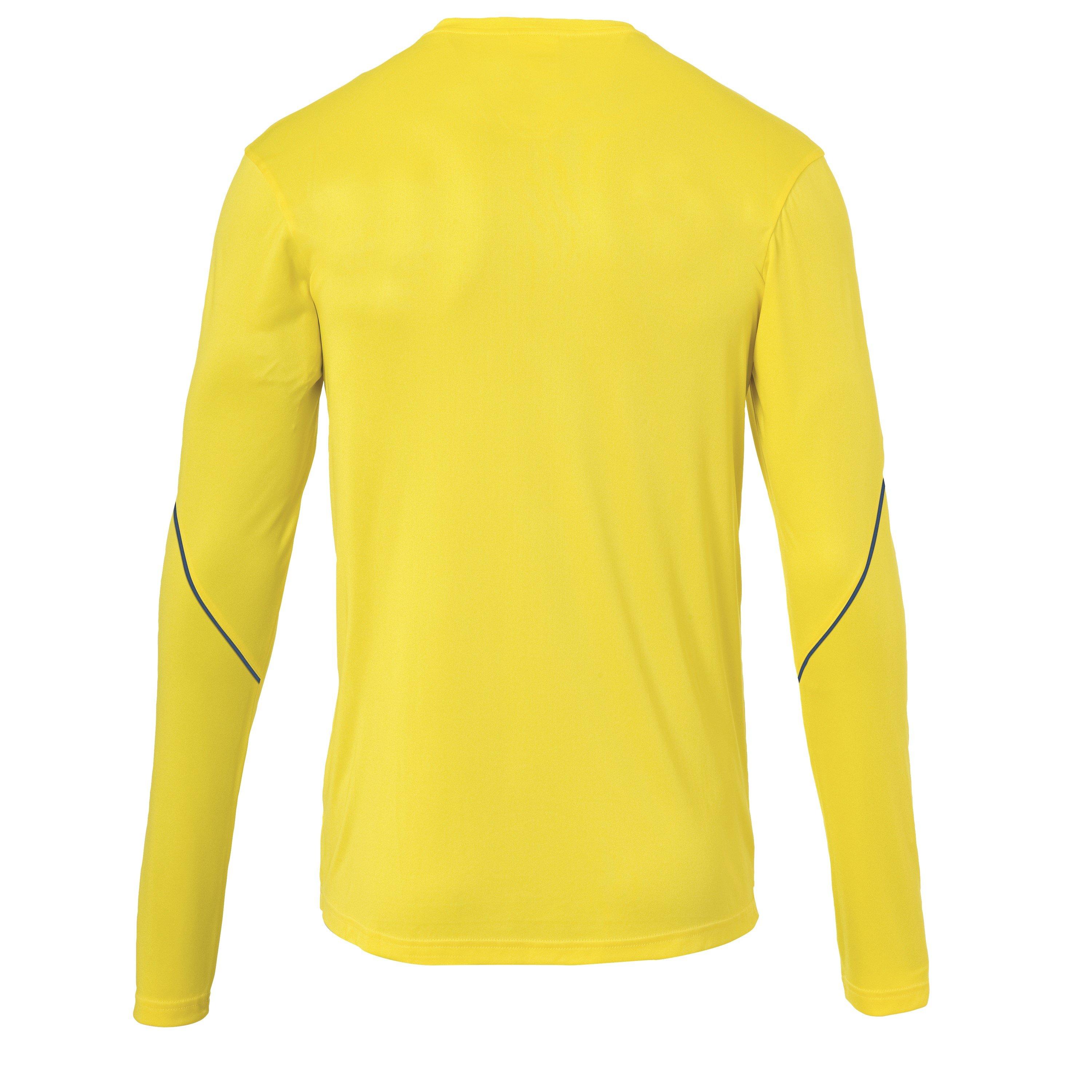 Lime Yel/Blue - Uhlsport - Long-Sleeve Performance Gym Top - 3