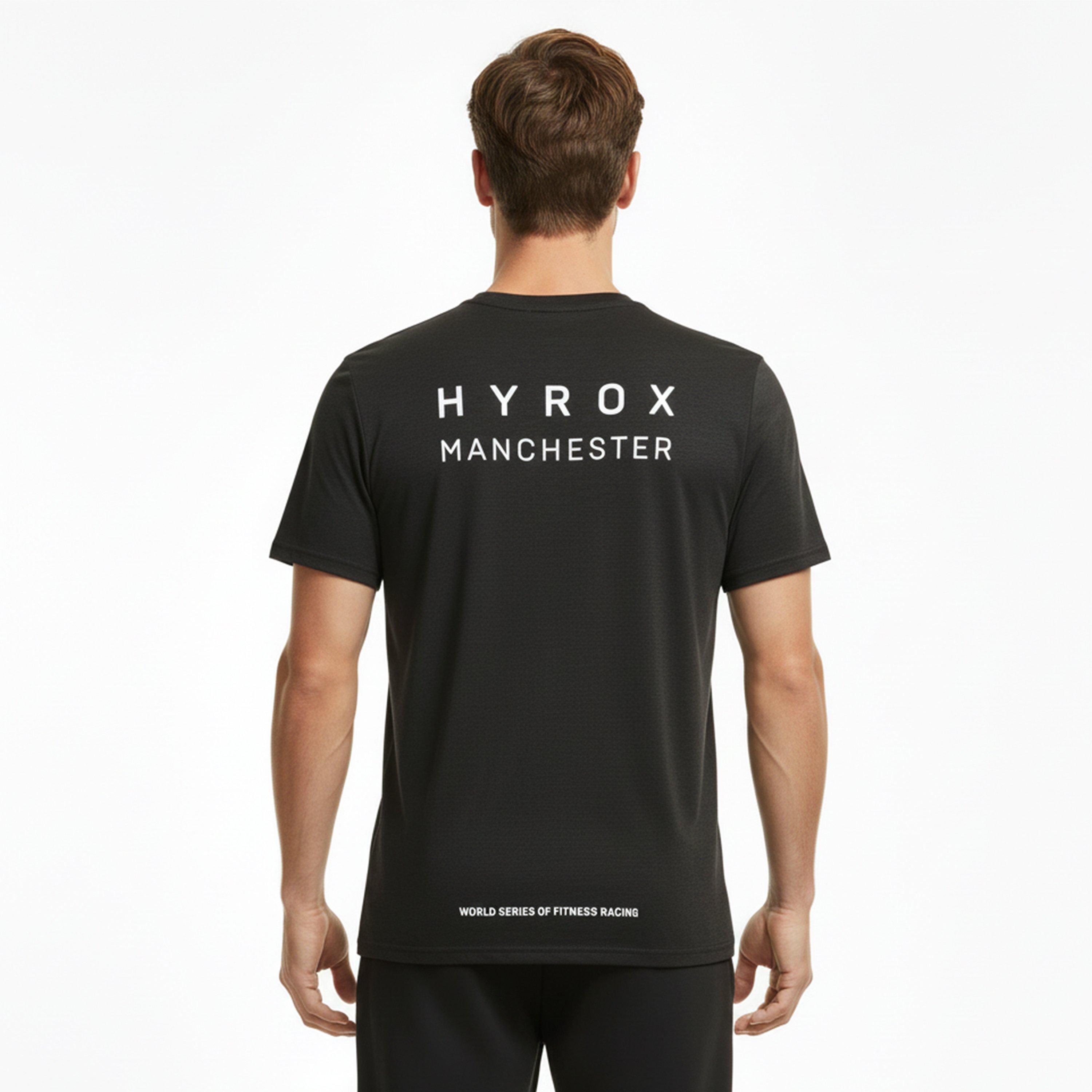Manchester - Puma - Men's Hyrox City Short Sleeve Performance Gym Top - 4