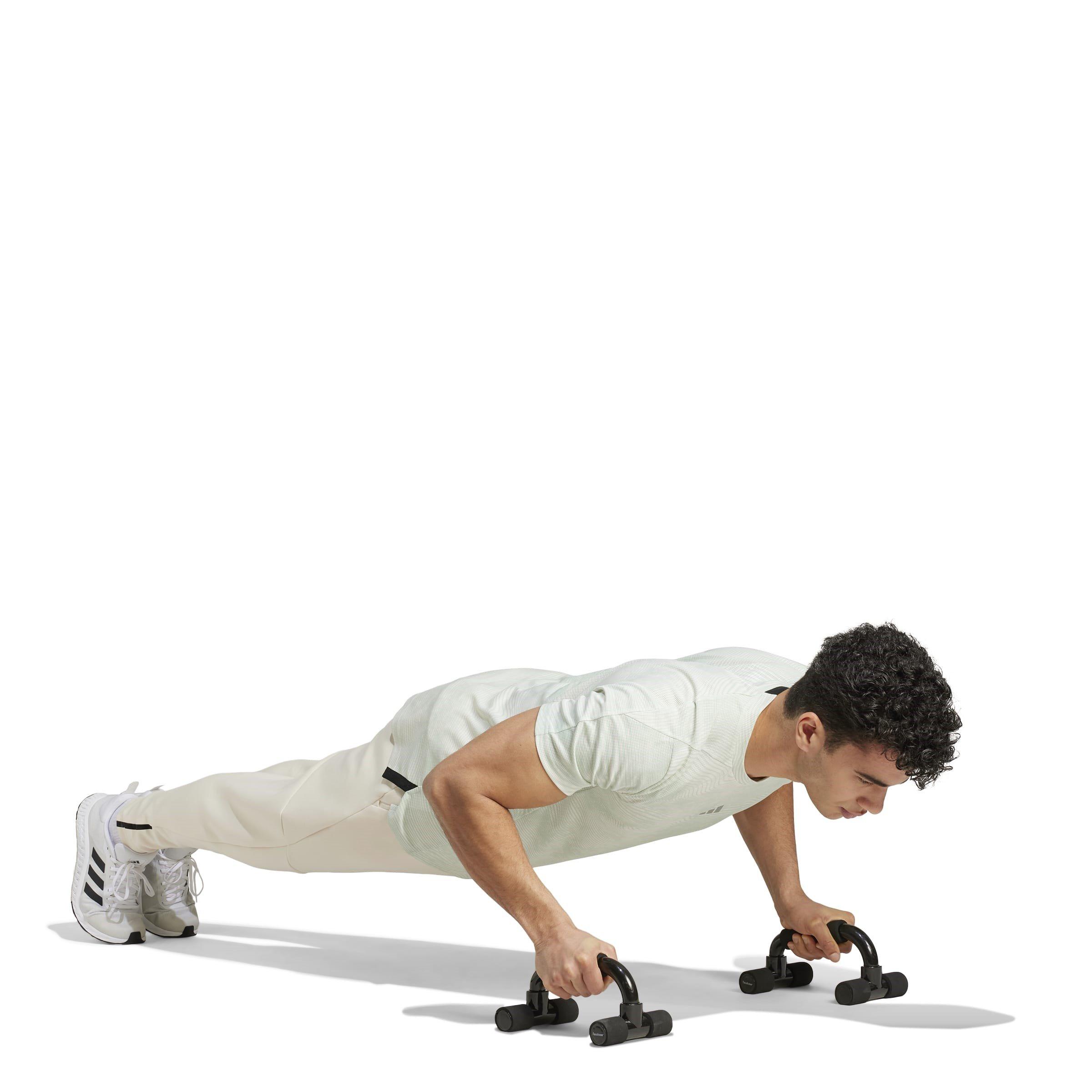 Branco/Verde - adidas - D4T HEAT.RDY HIIT Training T-Shirt Mens - 4